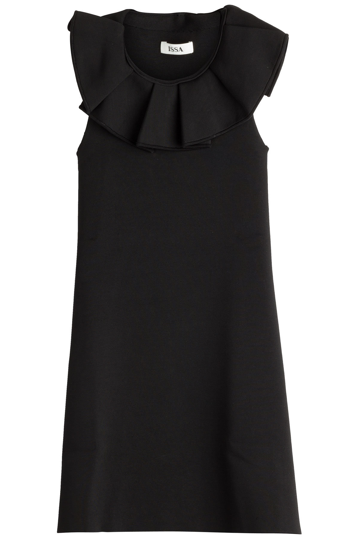 Issa - Jemmima Dress with Ruffled Front