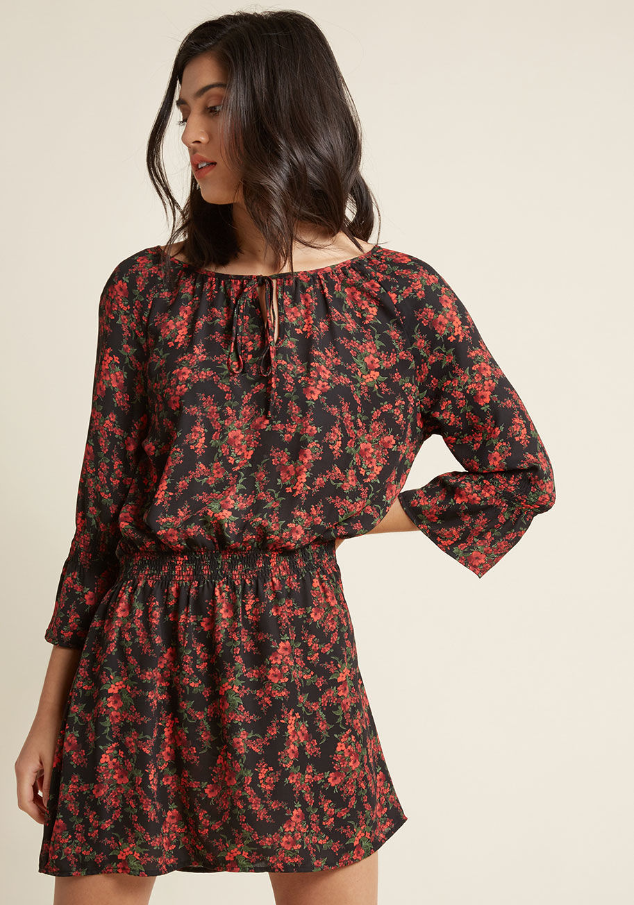Jack by BB Dakota - Crafty Afternoon Floral Mini Dress