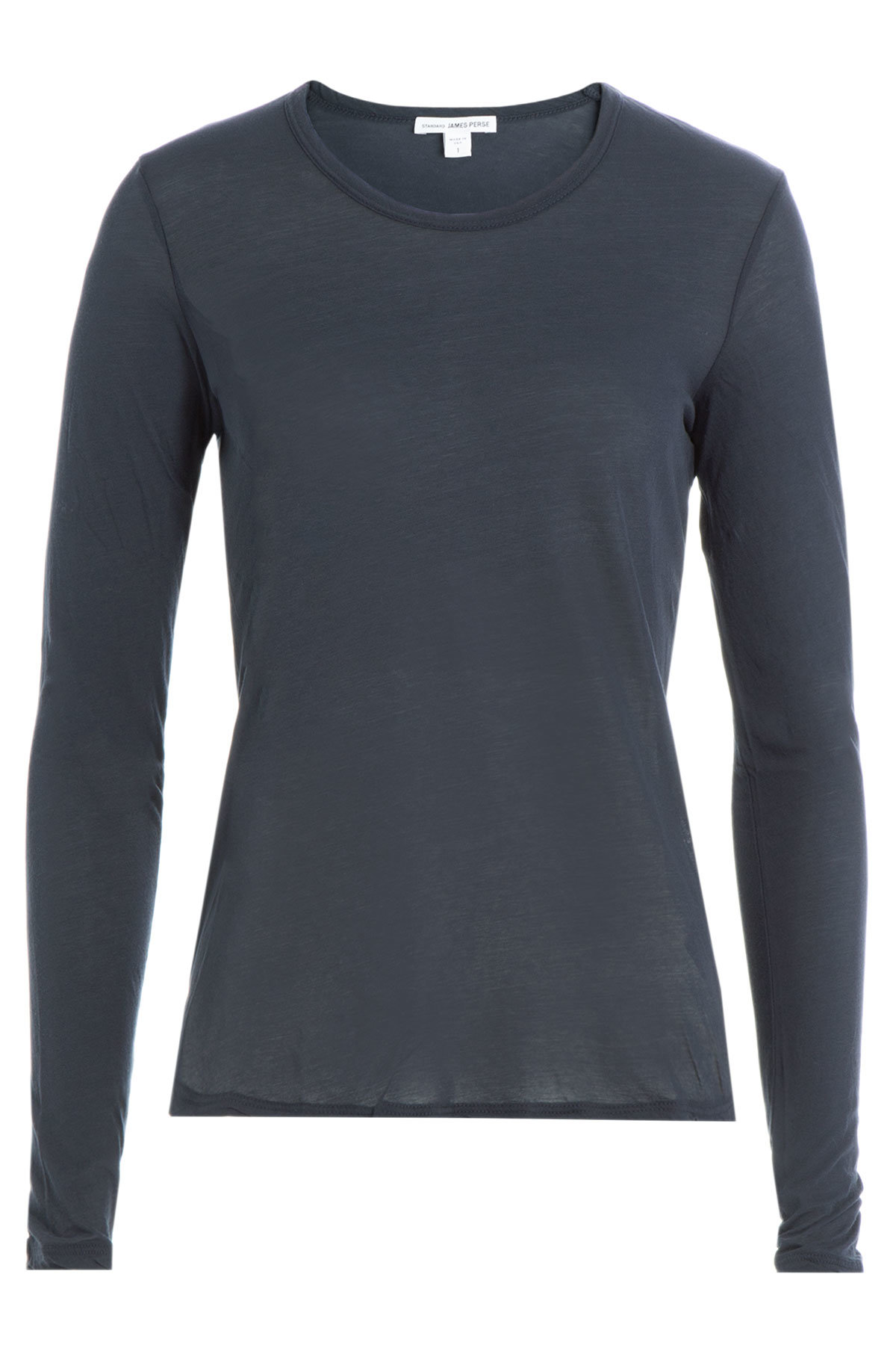 James Perse - Long-Sleeved Cotton Top