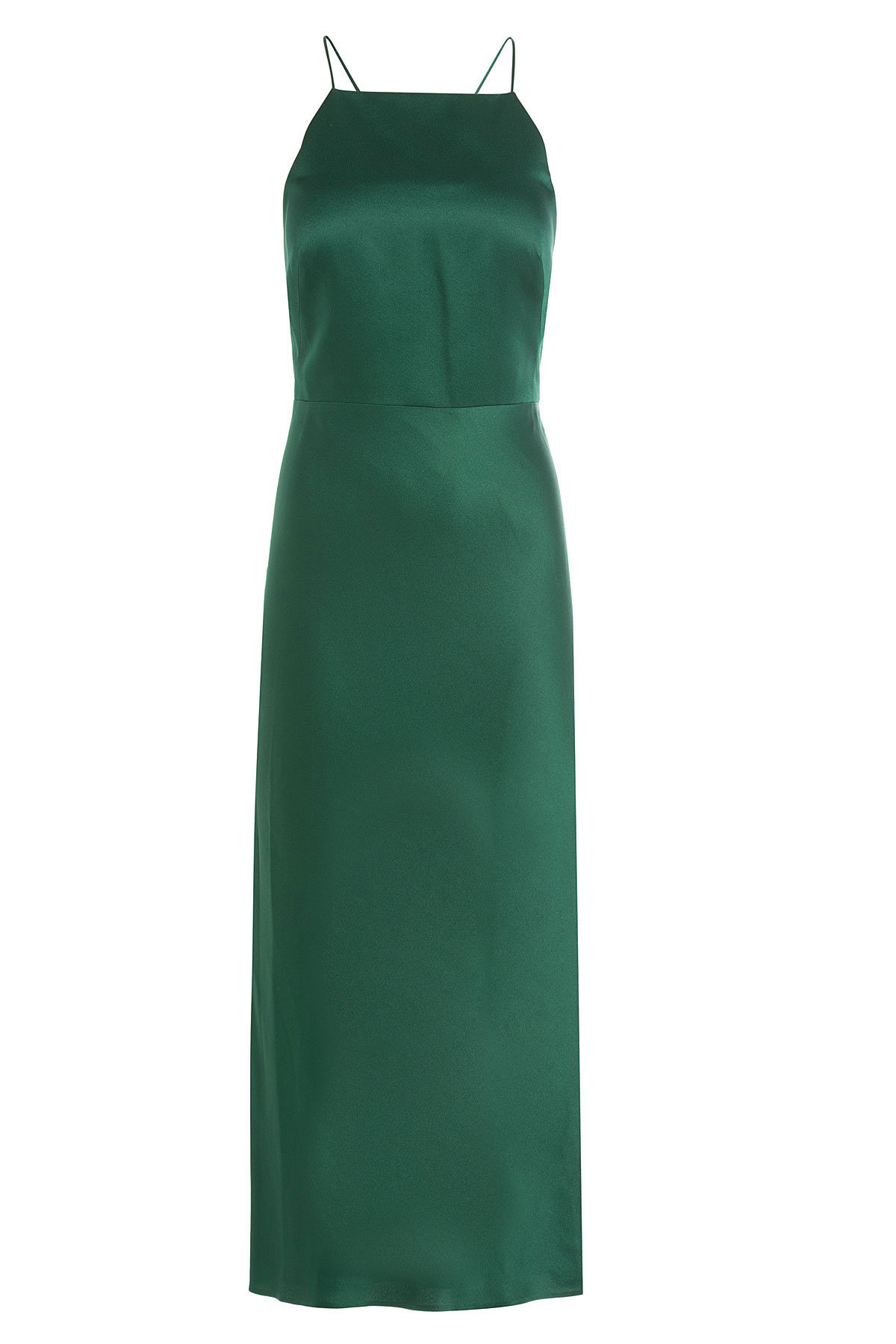 Jason Wu - Crepe Backed Charmeuse Sleeveless Cocktail Dress