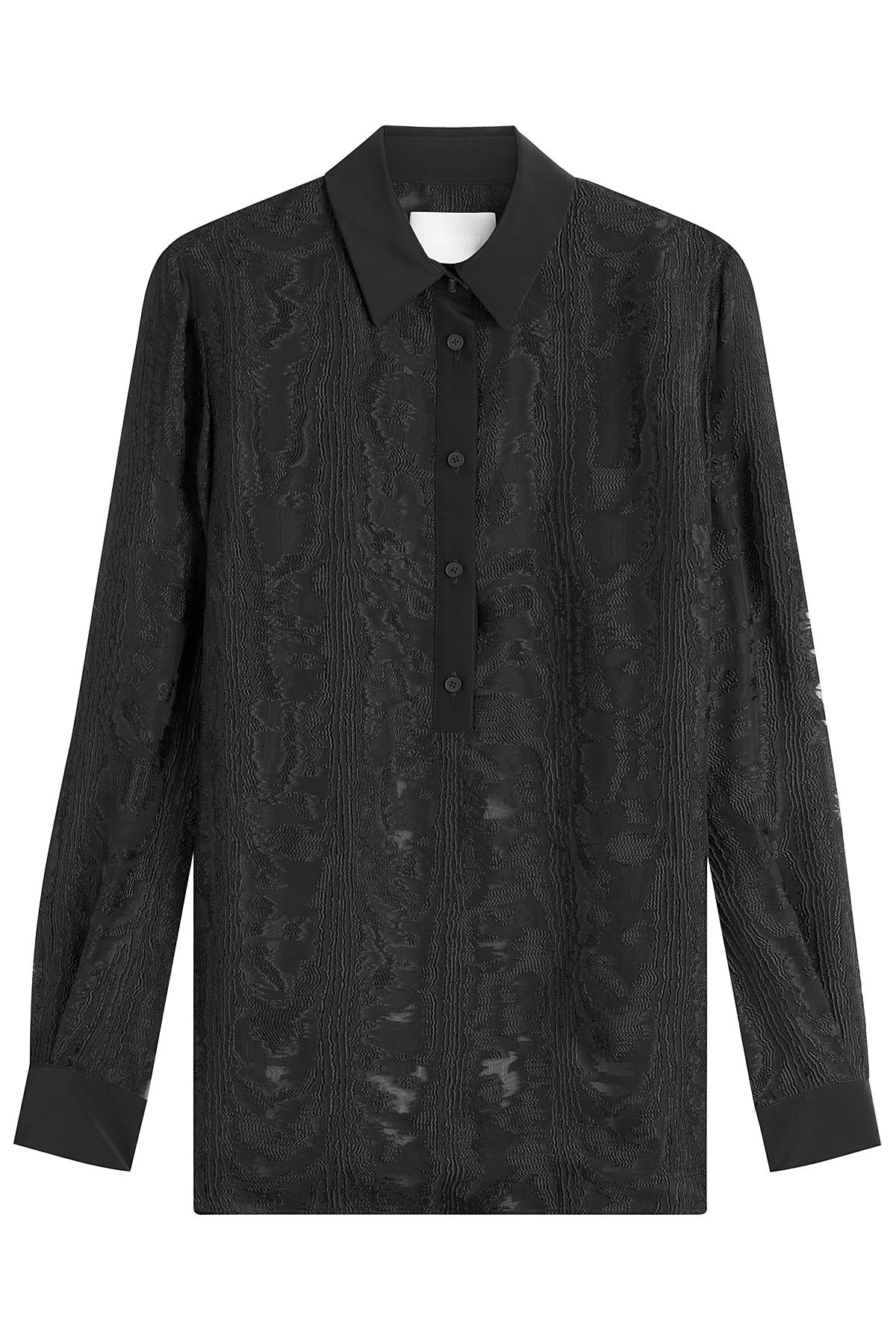 Embroidered Silk Blouse by Jason Wu