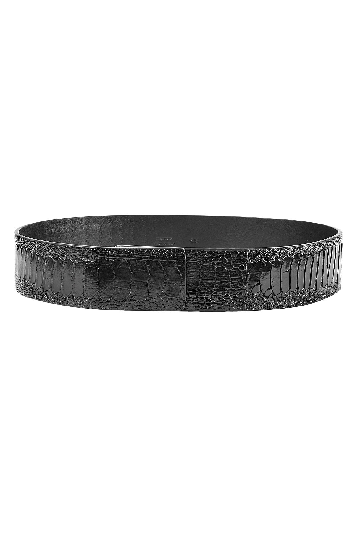 Jil Sander - Embossed Leather Belt