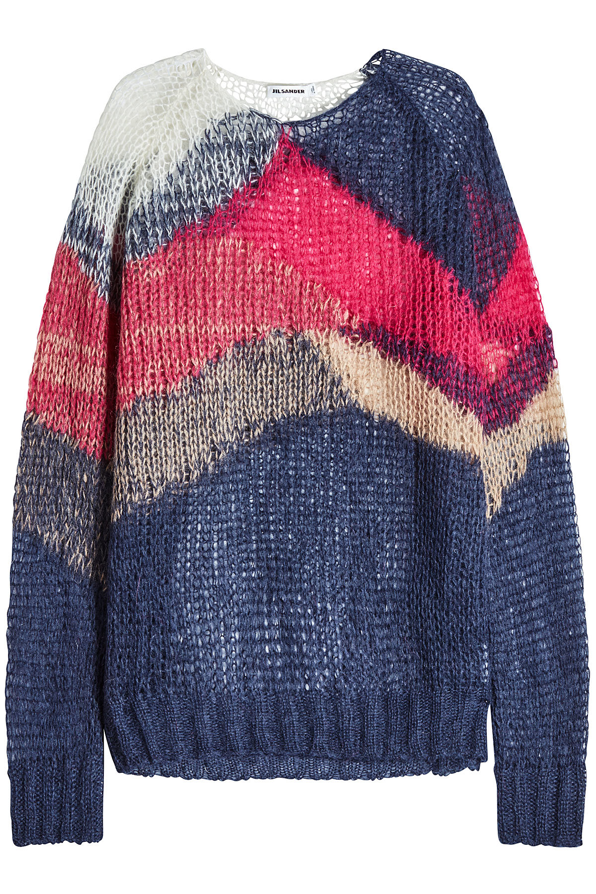 Pullover with Mohair and Virgin Wool by Jil Sander