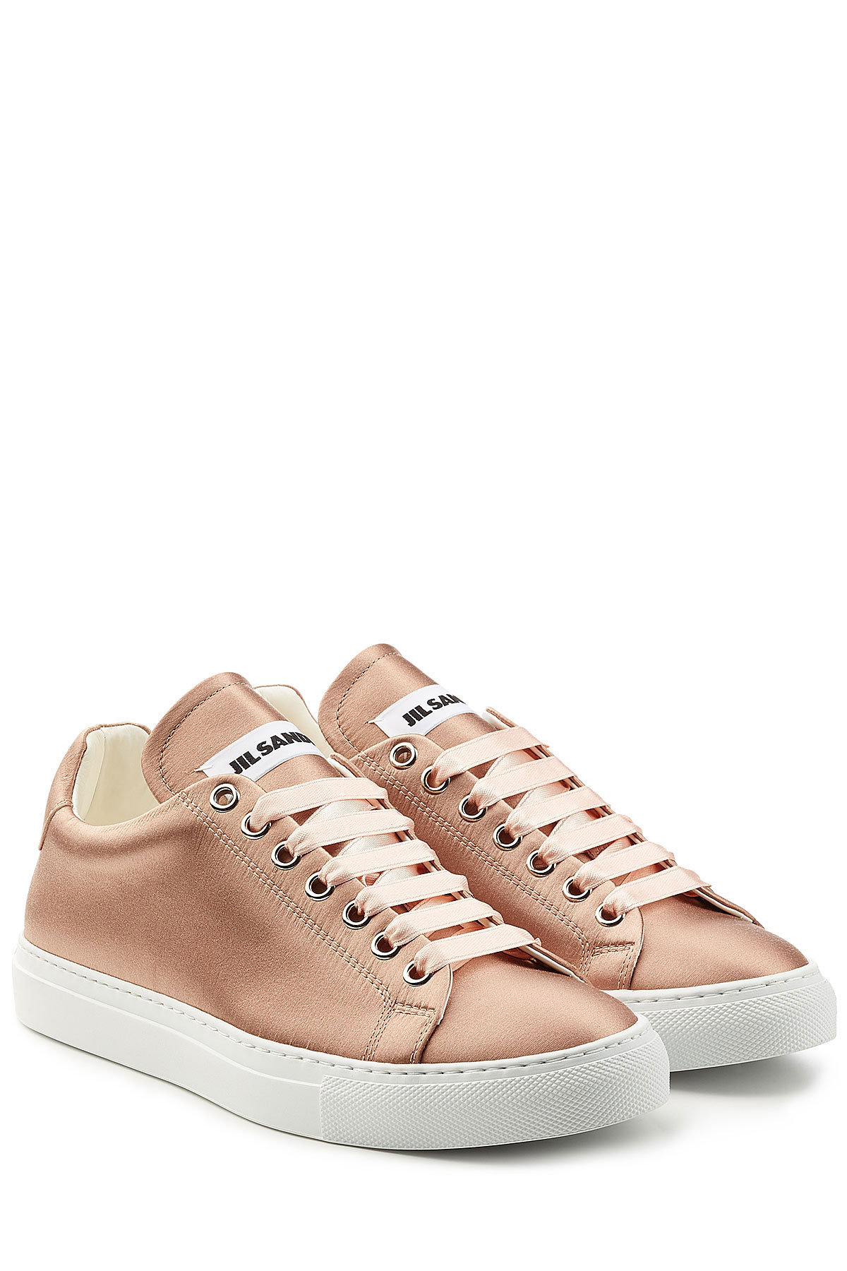 Satin Sneakers by Jil Sander