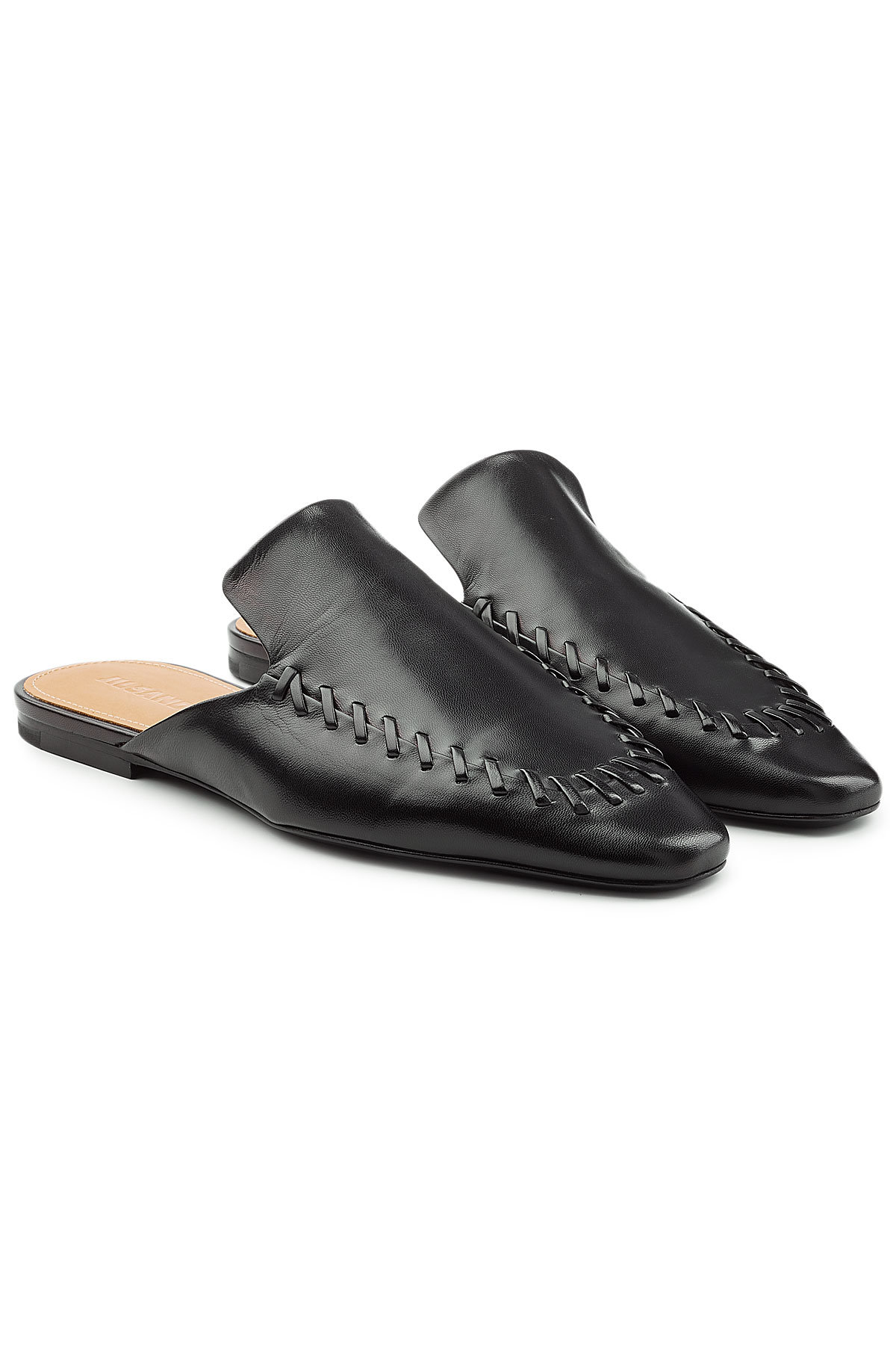 Tripon Slip-On Leather Loafers by Jil Sander