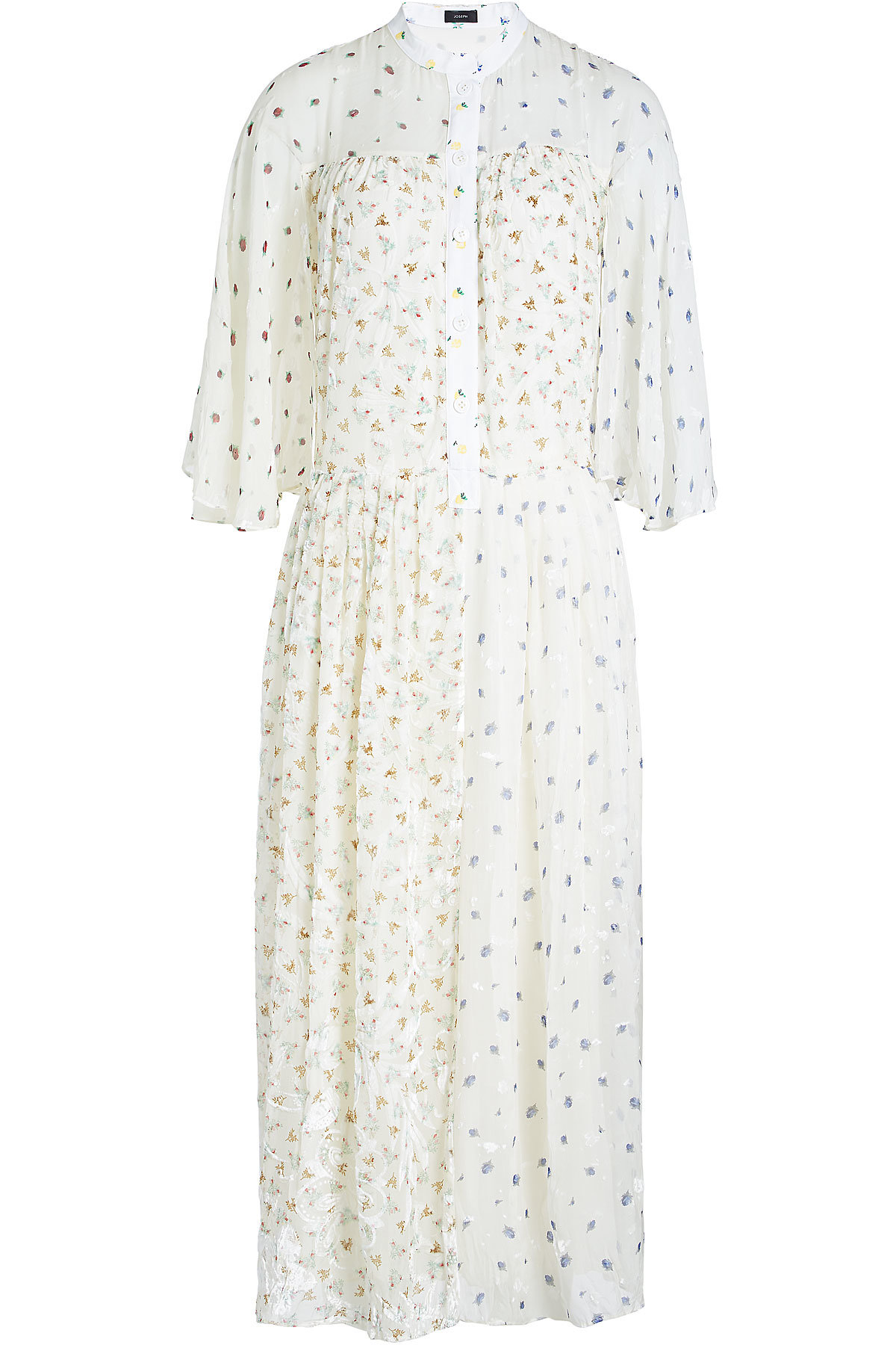 Mirrisso Embroidered Silk Dress by Joseph