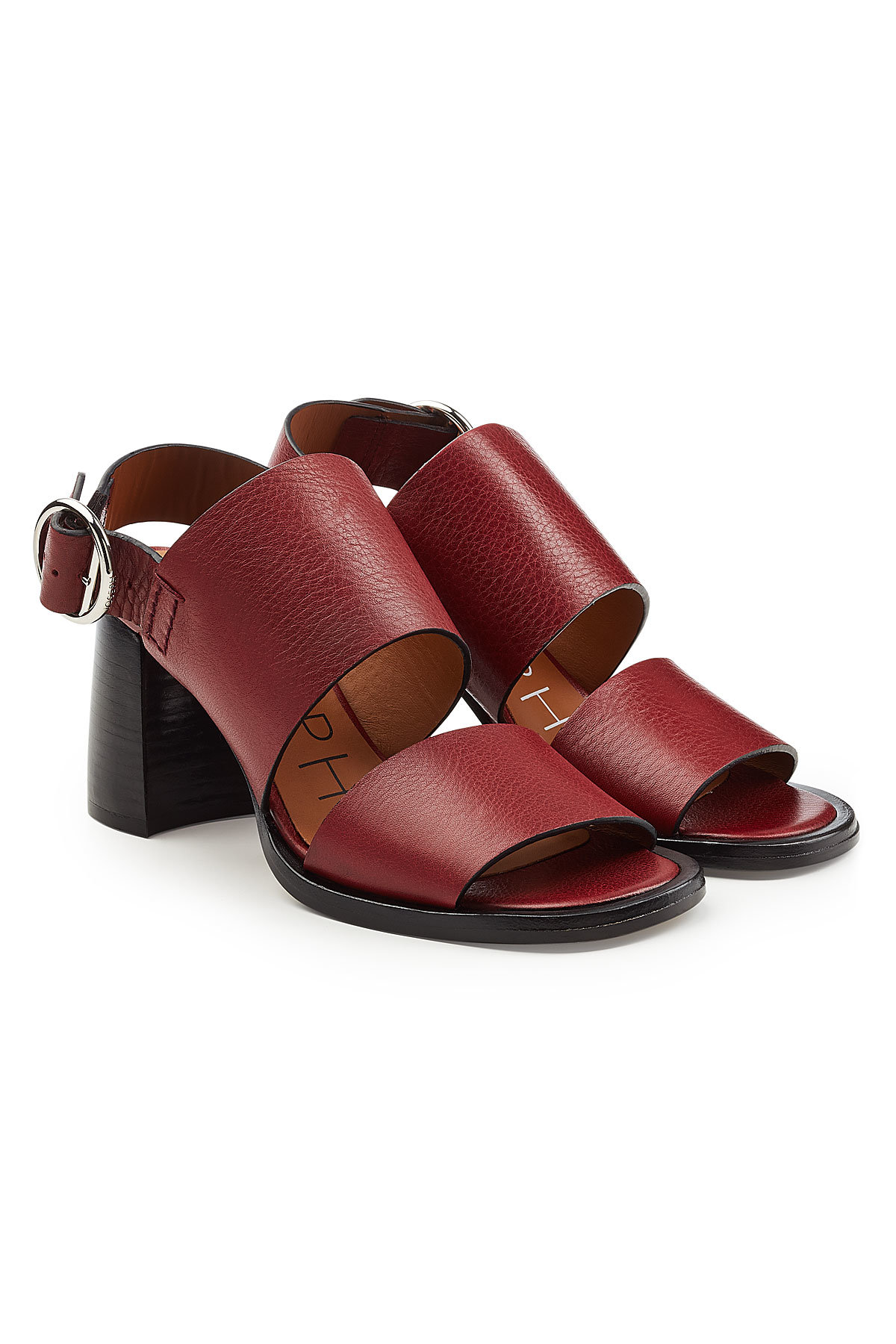 Stein Leather Sandals by Joseph