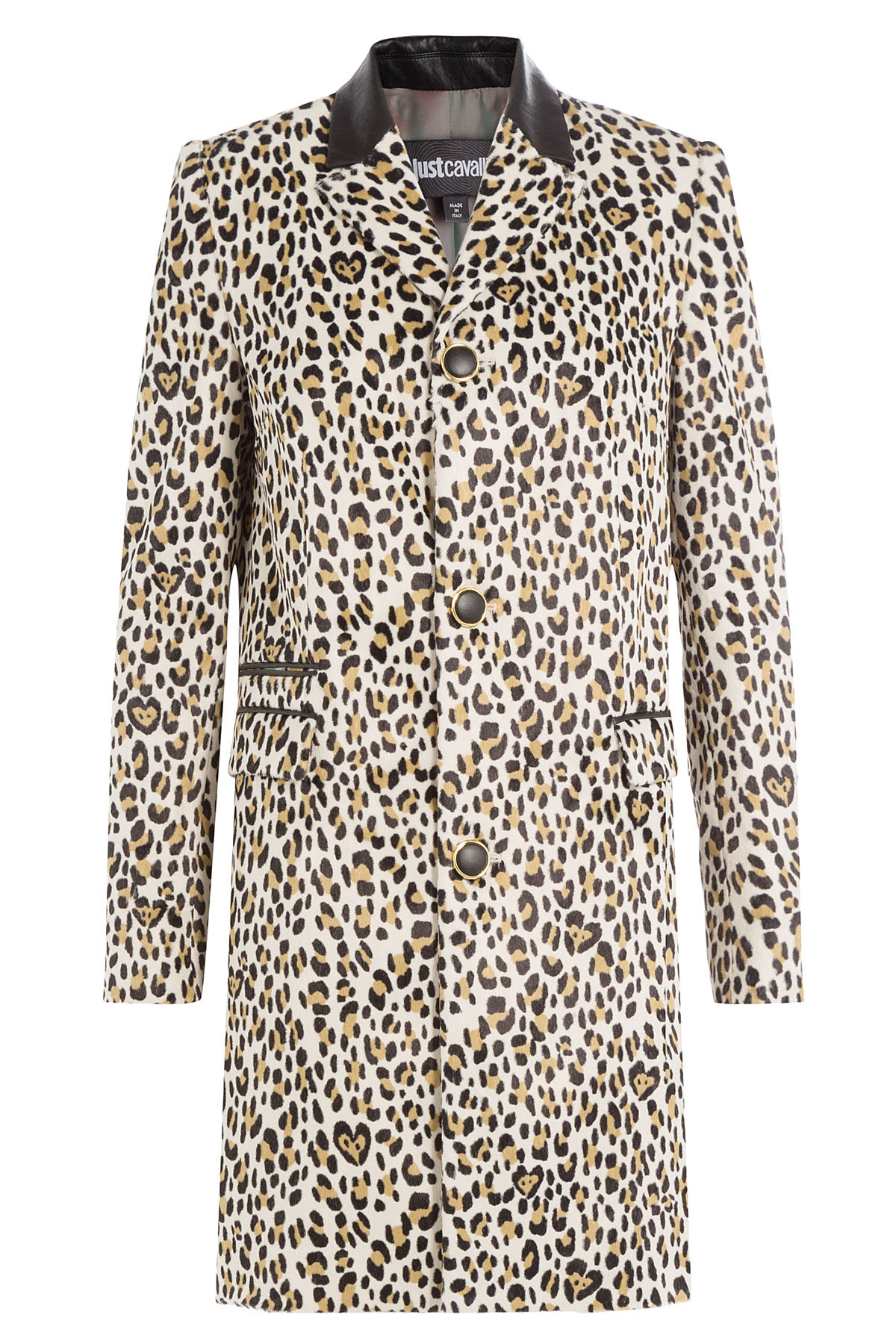 Just Cavalli - Leopard Print Coat
