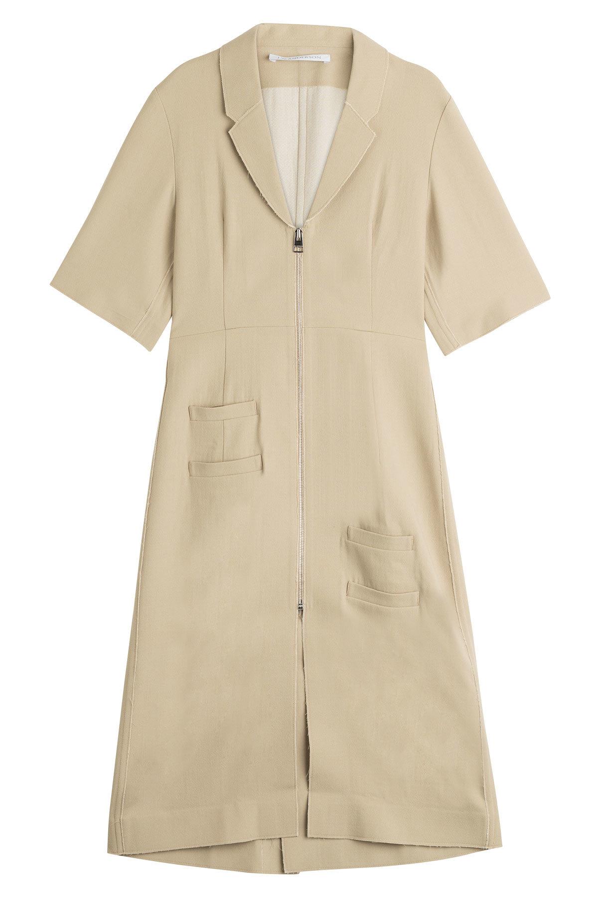 J.W. Anderson - Zipped Wool Dress