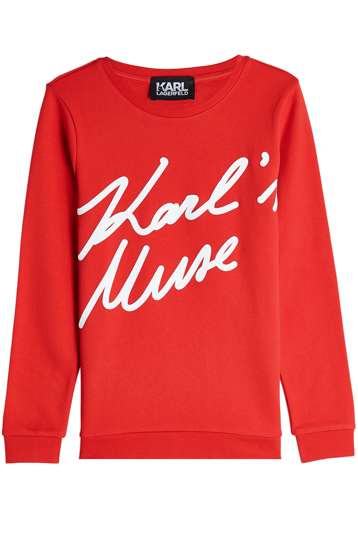 Karl Lagerfeld - Karl's Muse Cotton Sweatshirt