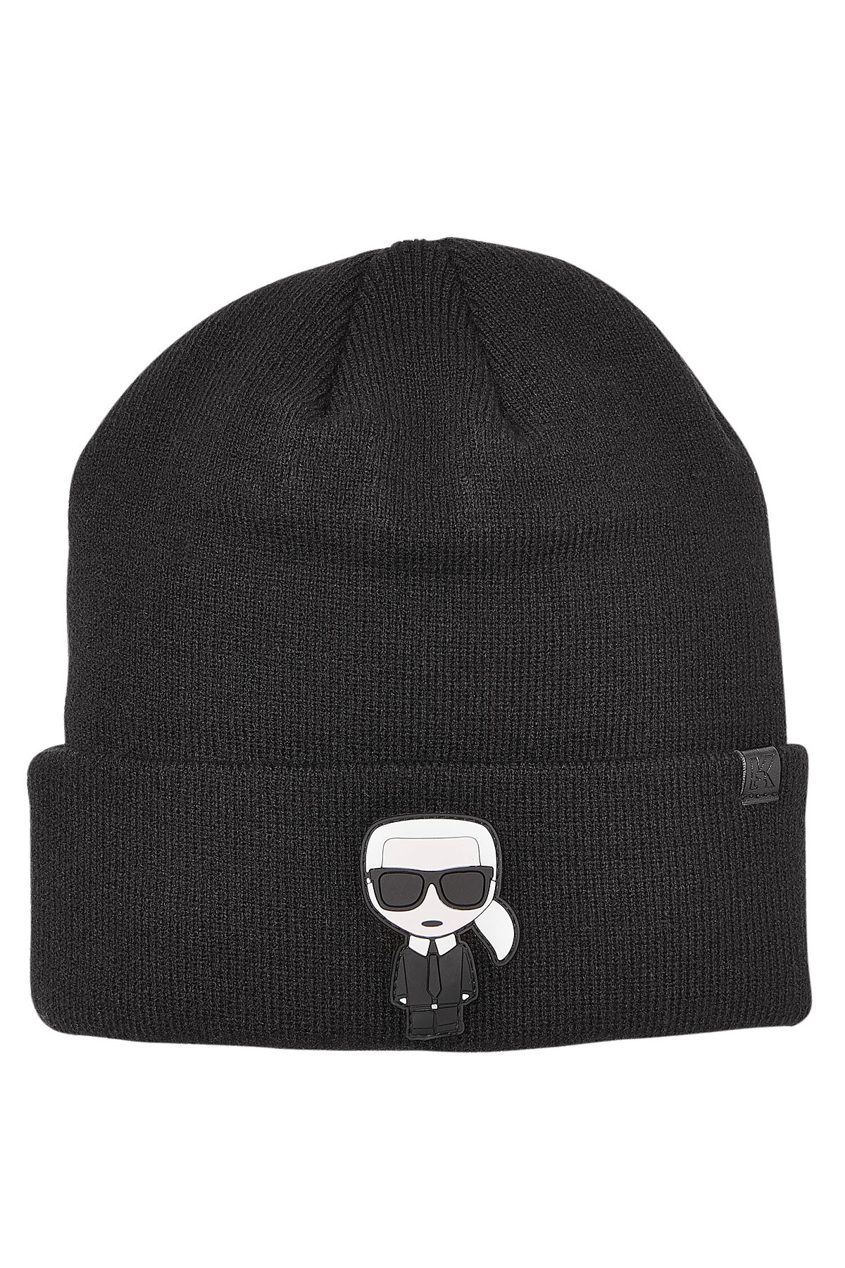 K/Ikonik Hat with Appliqué by Karl Lagerfeld