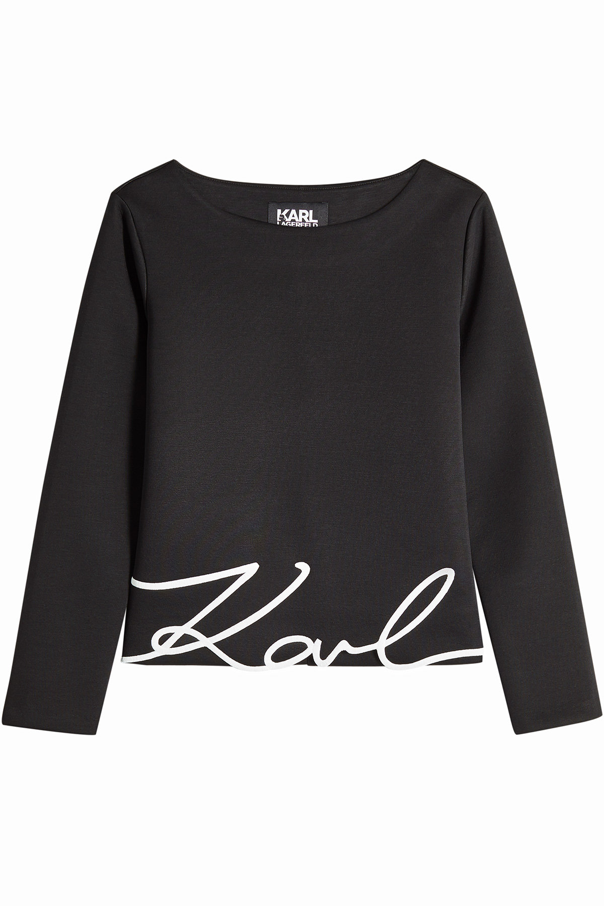 Neoprene Pullover by Karl Lagerfeld