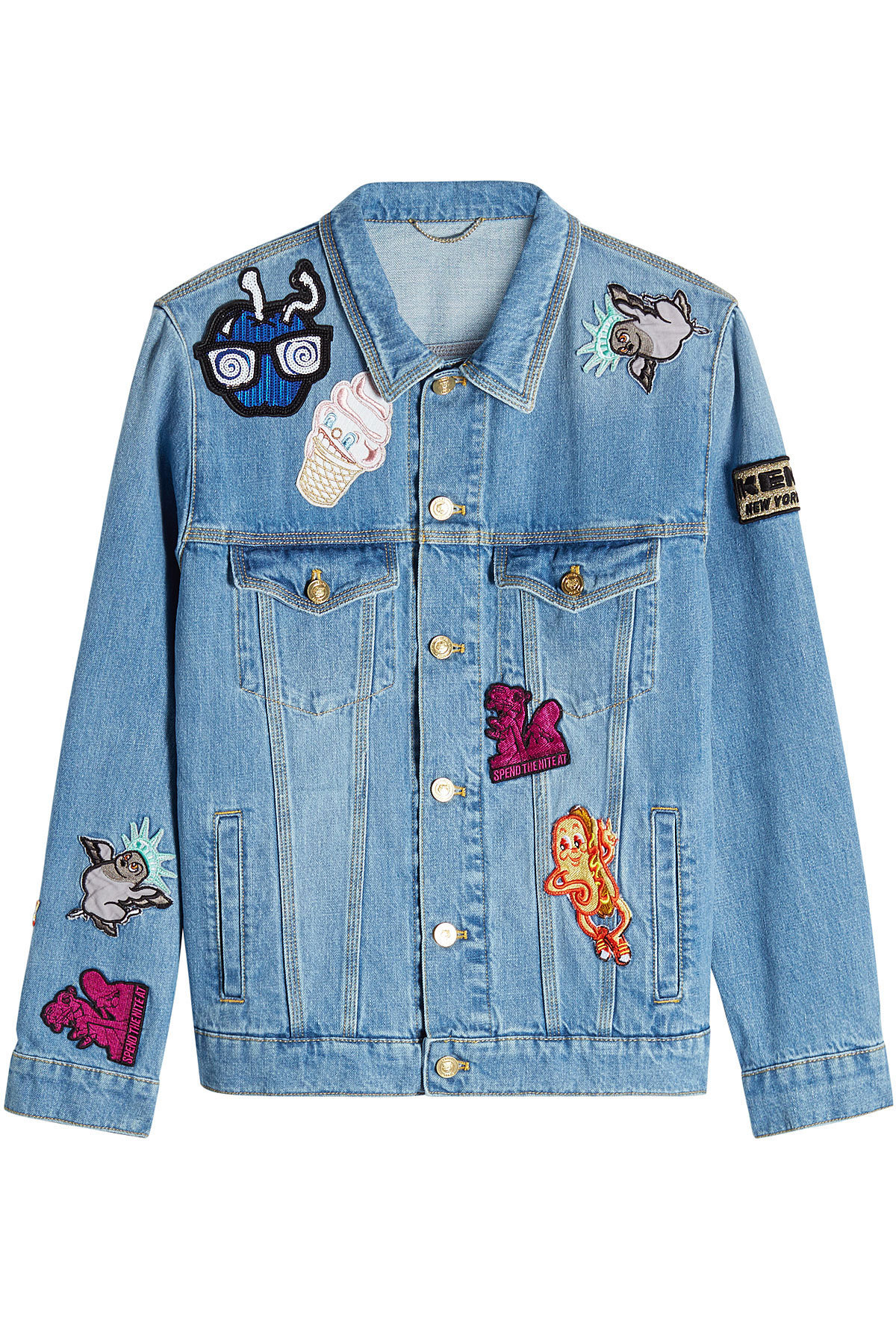 Kenzo - Denim Jacket with Patches