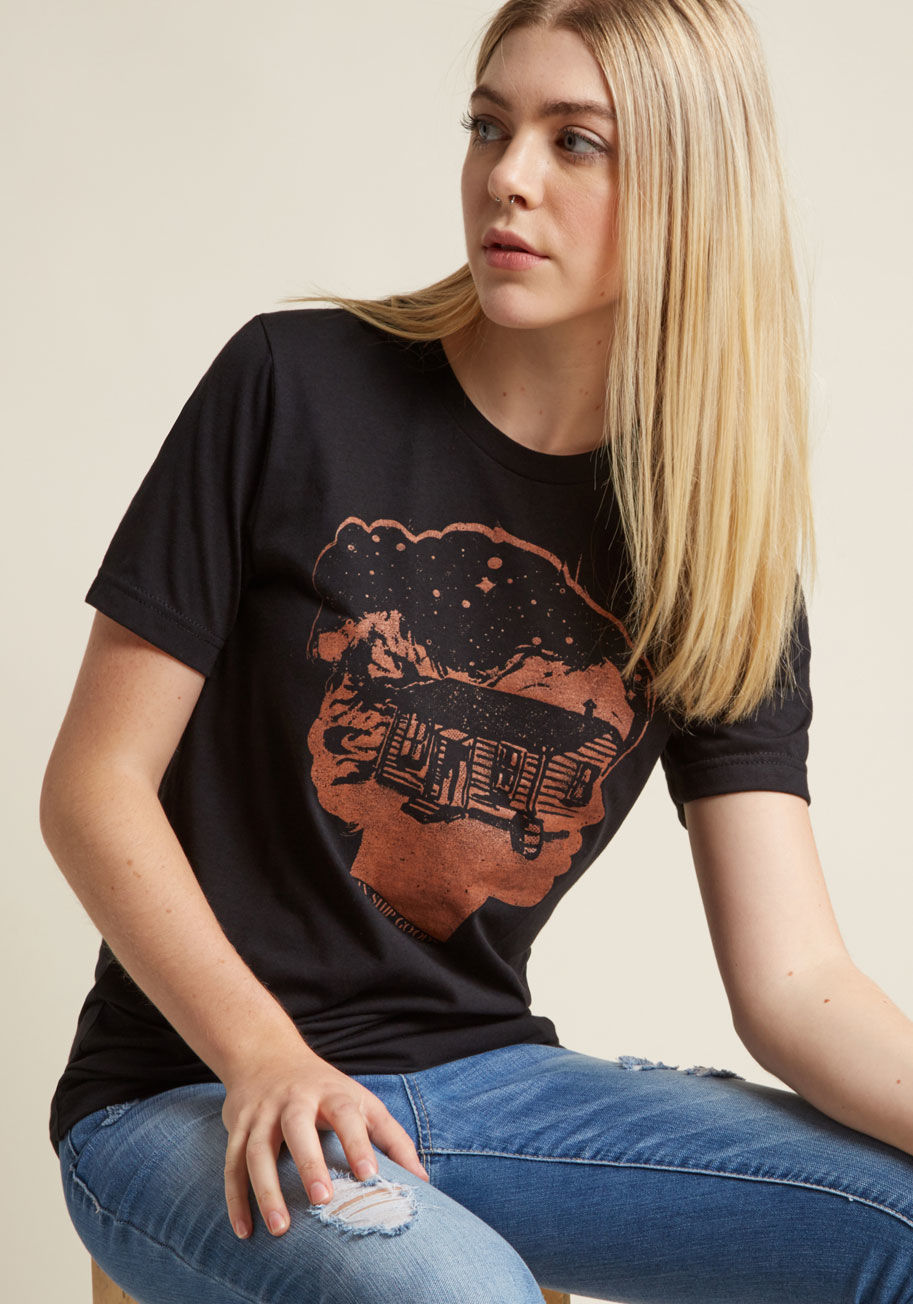 Kin Ship - Hideaway on the Brain Graphic Tee