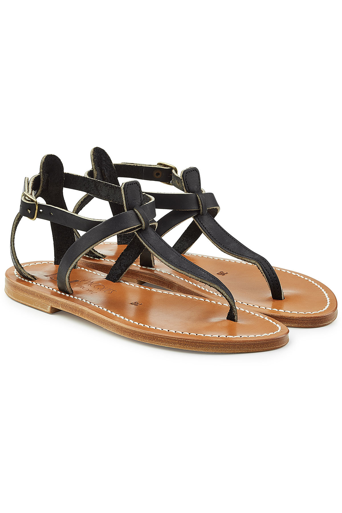 Buffon Leather Sandals by K.Jacques