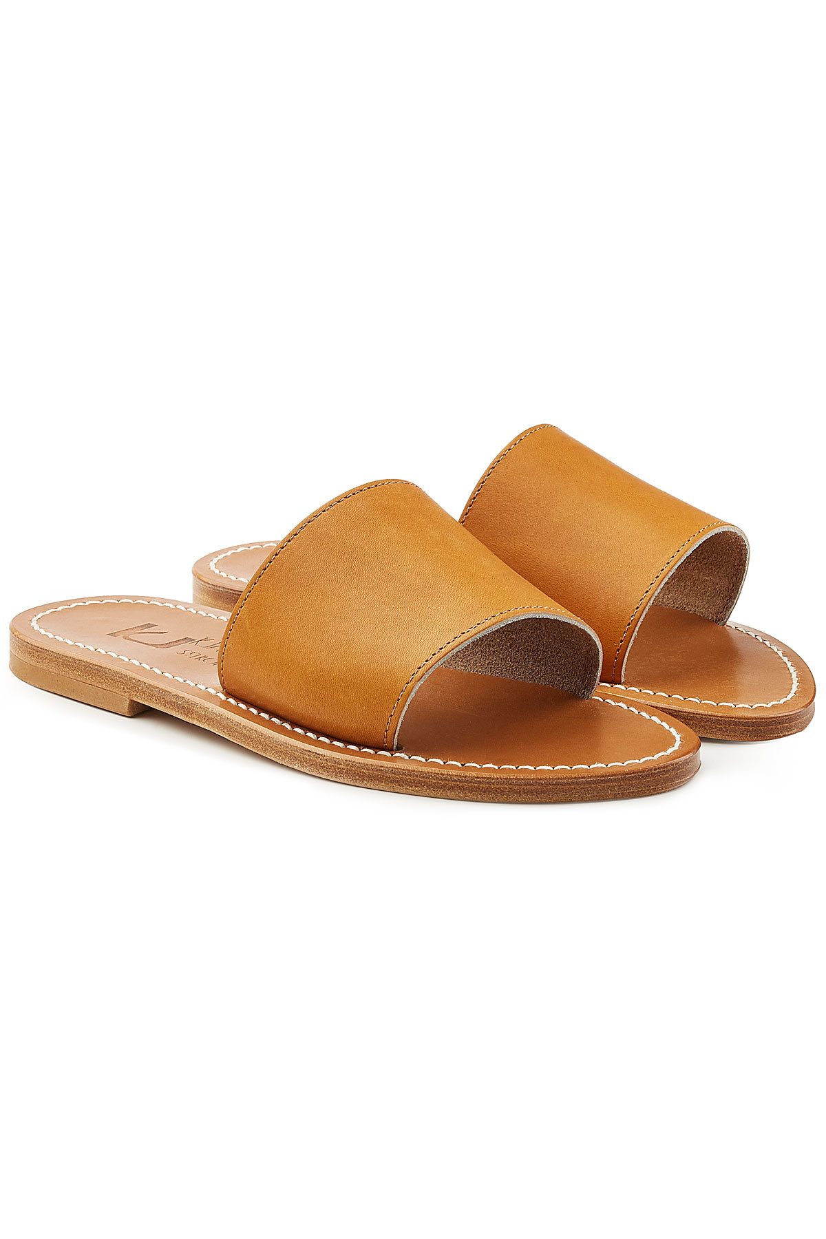 Capri Leather Sandals by K.Jacques