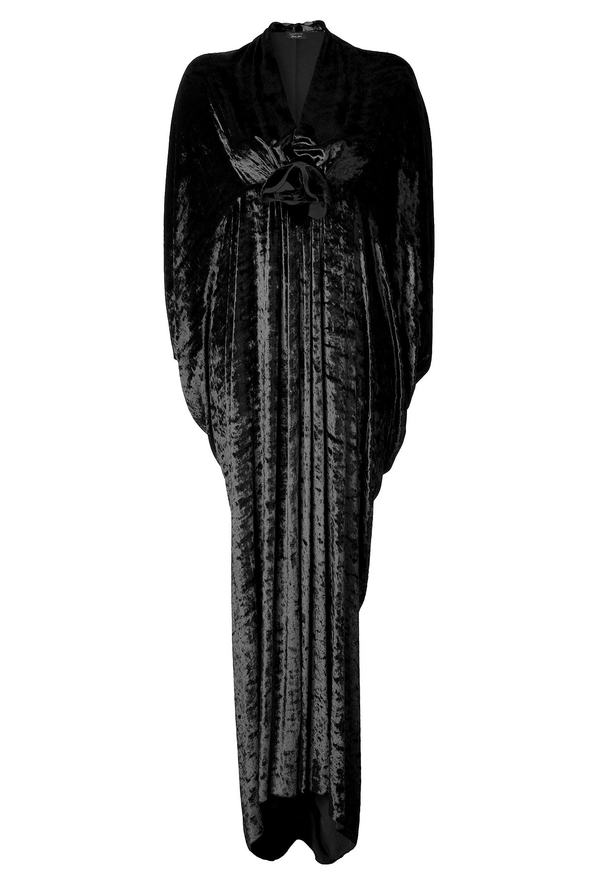 Crushed Velour Caftan Dress by Lanvin