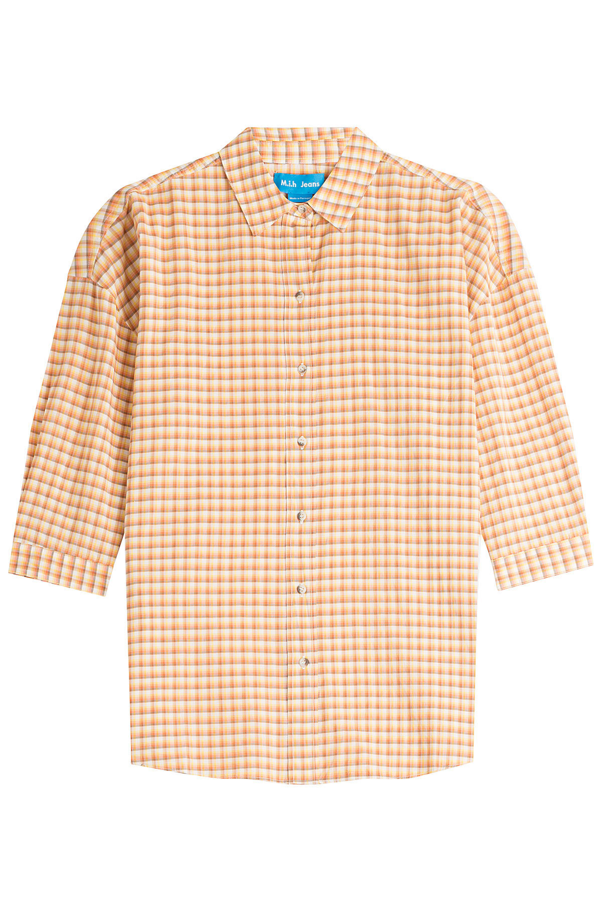 M i H - Cotton-Blend Check Button-Down