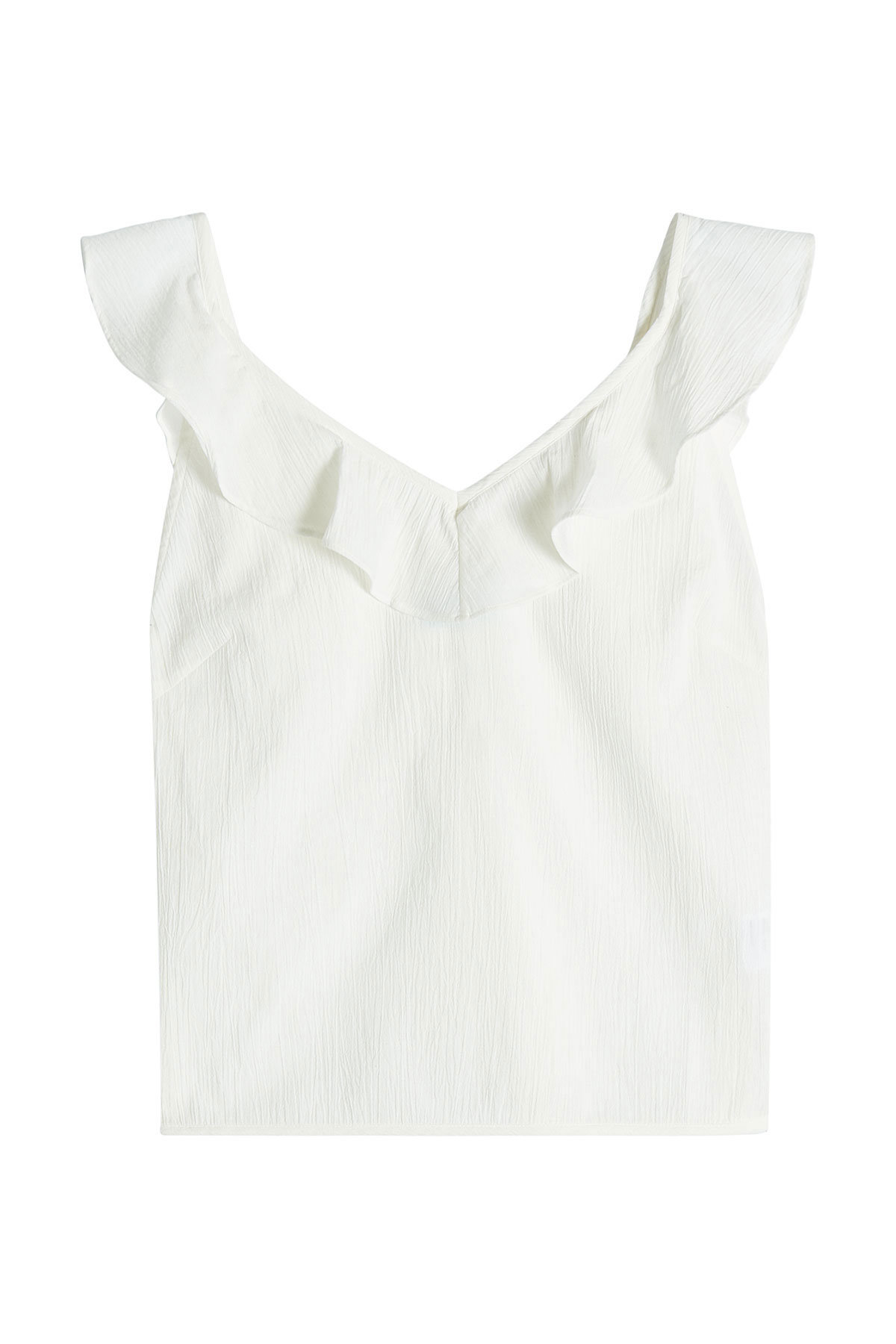 M i H - Flutter Top with Cotton and Linen