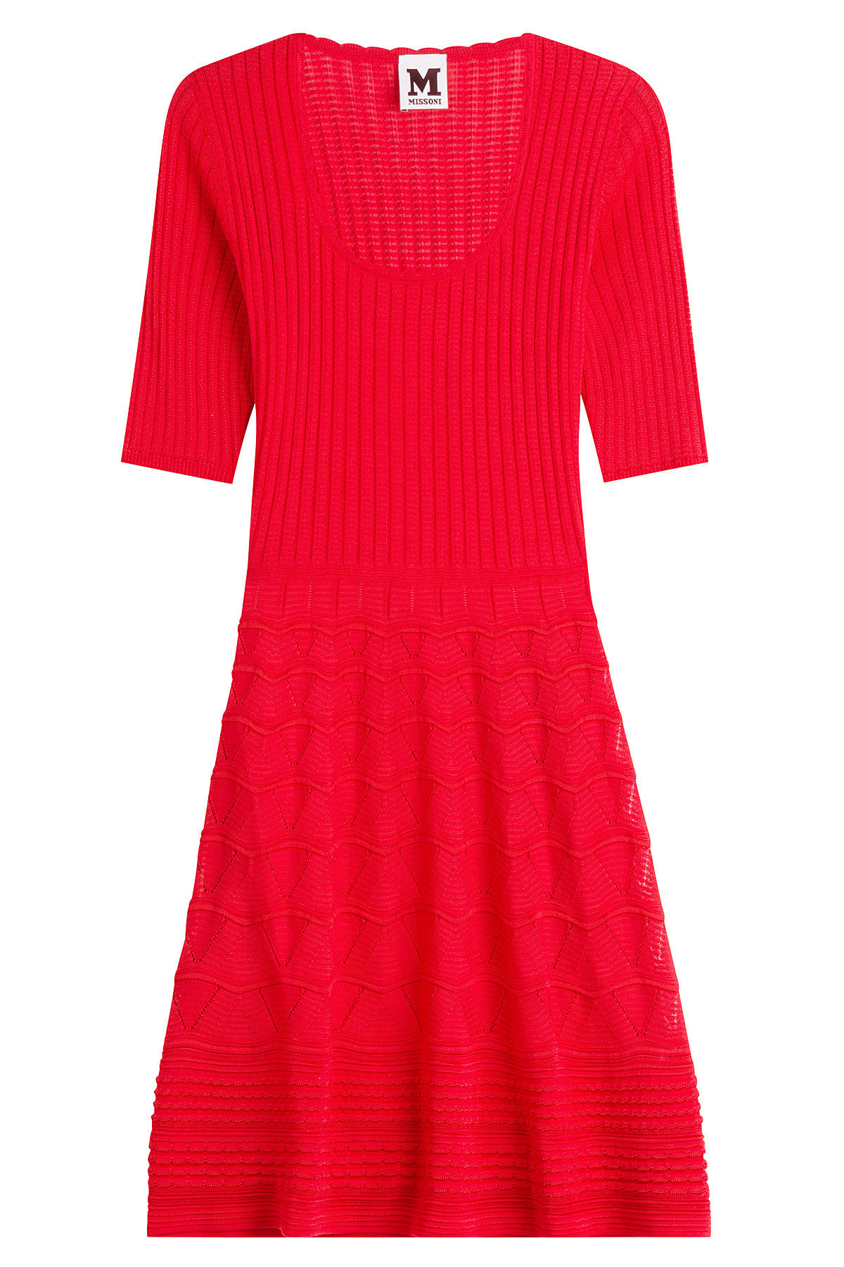 M Missoni - Cotton-Blend Knit Dress