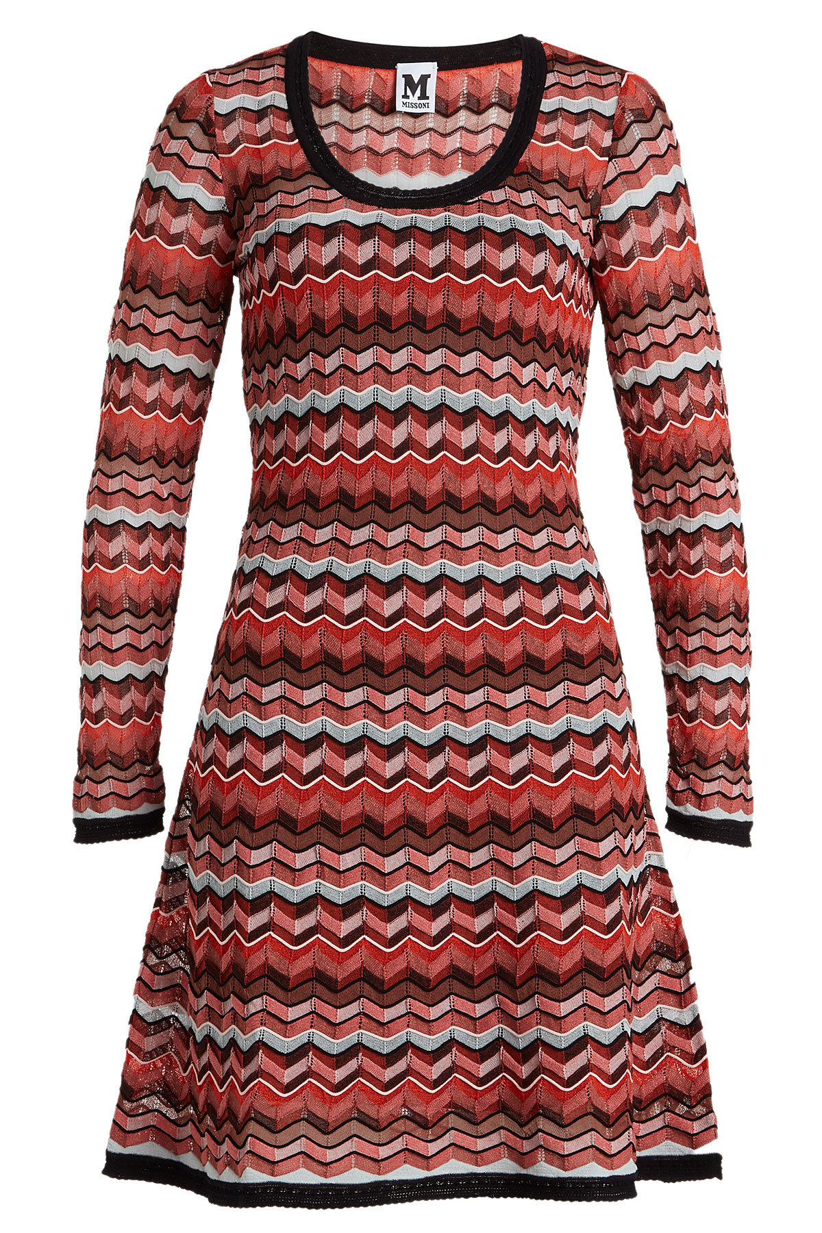 M Missoni - Knit Dress with Cotton and Linen