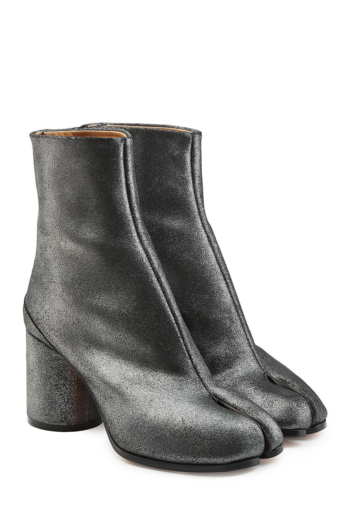 Maison Margiela - Black Leather Ankle Boots