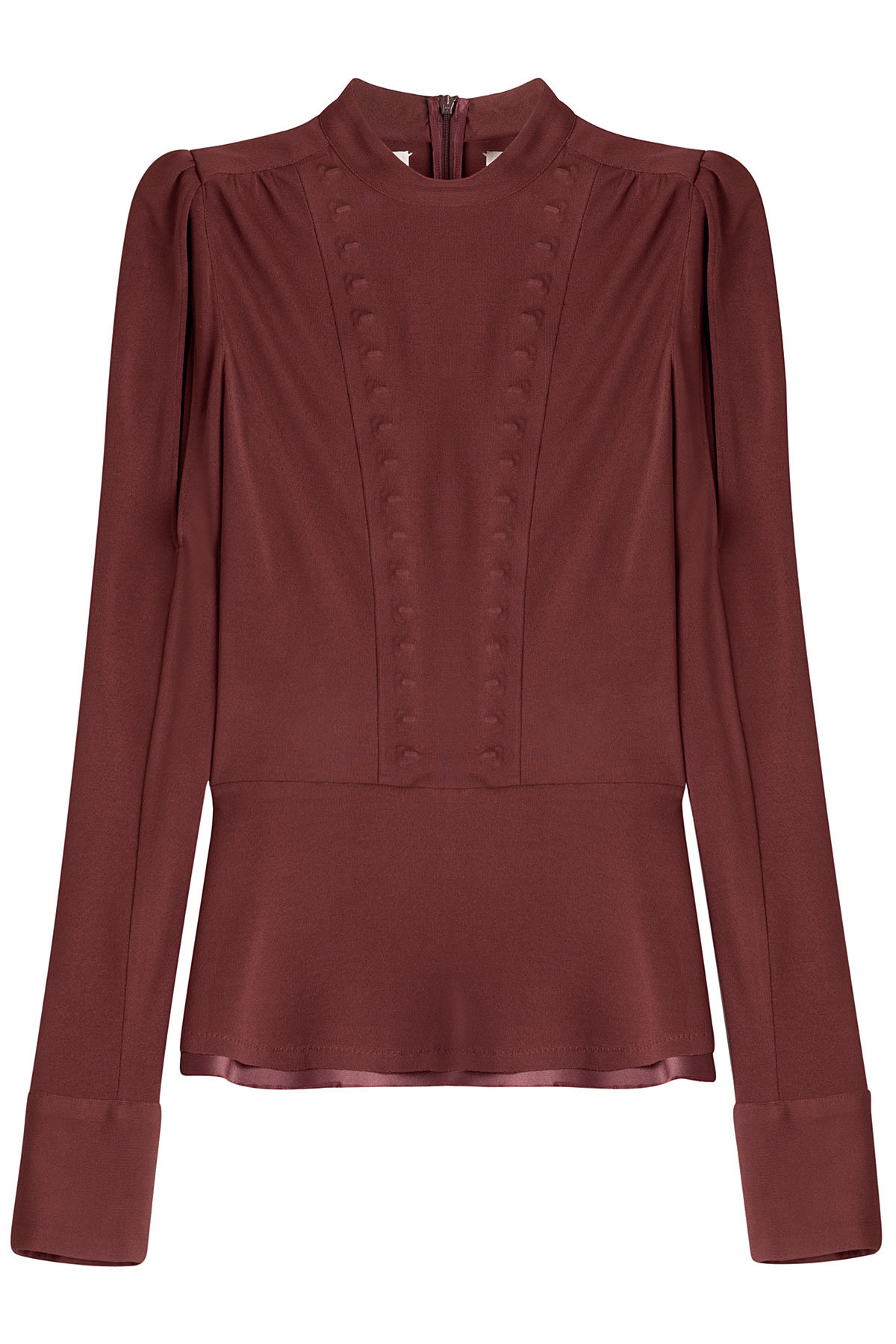 Blouse with Cut-Out Detail by Maison Margiela