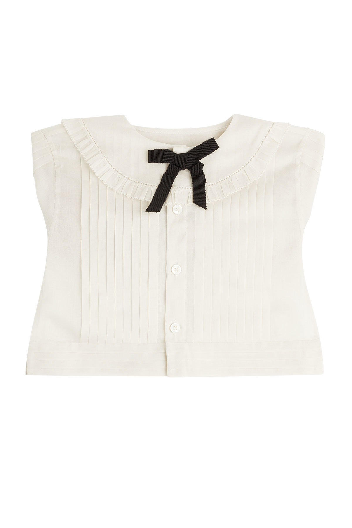 Maison Margiela - Cropped Cotton Blouse