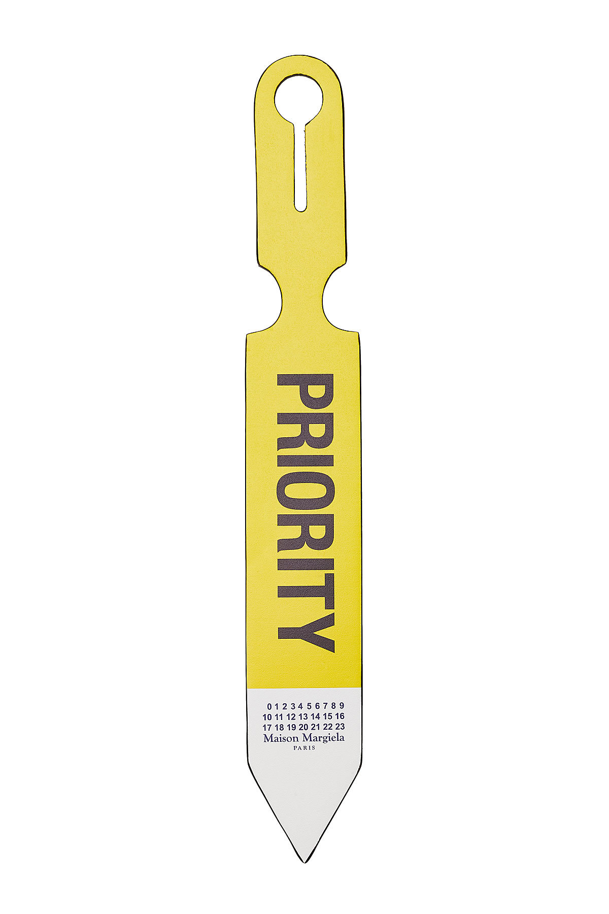 Maison Margiela - Priority Leather Luggage Tag