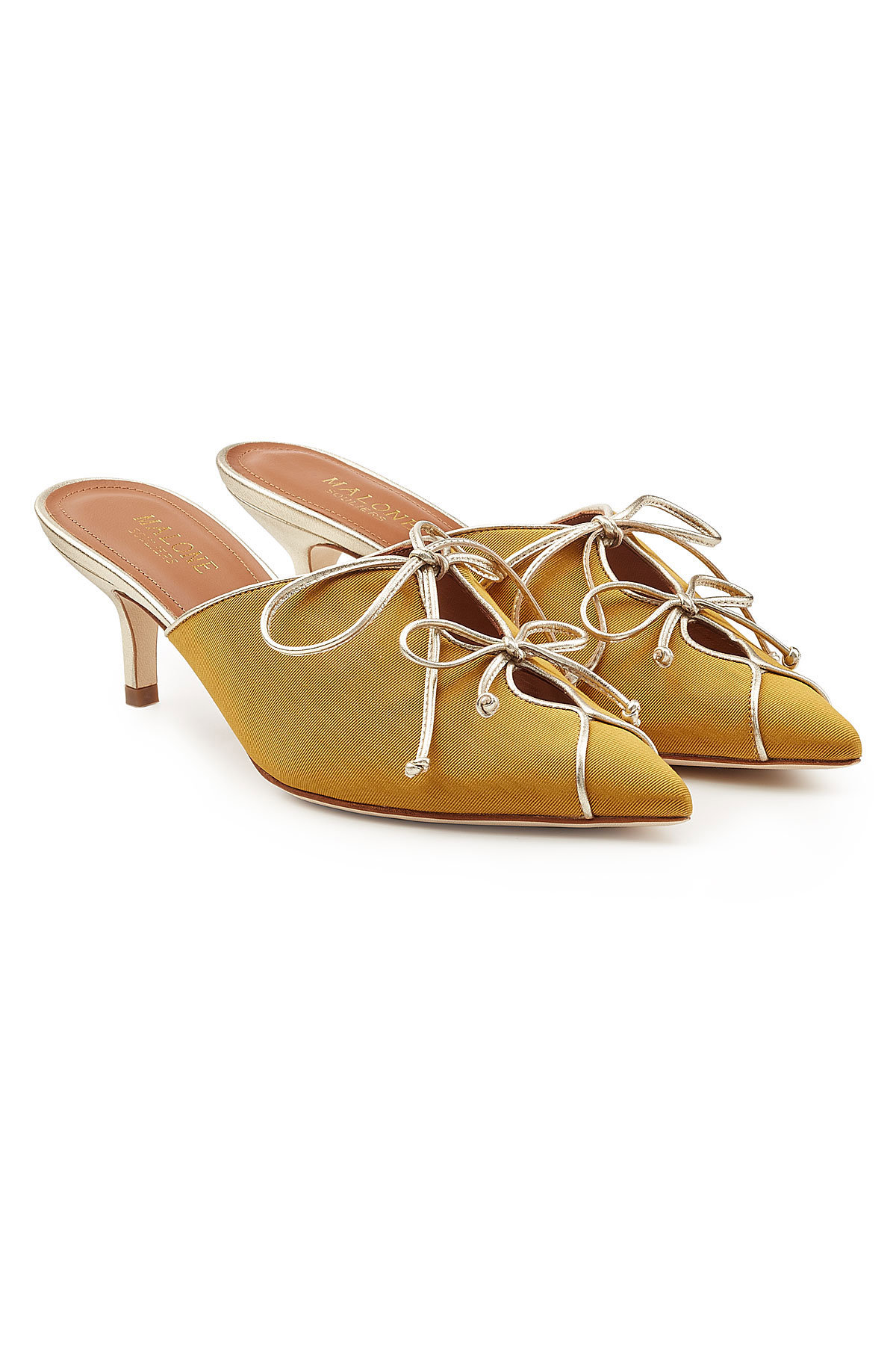 Victoria Mules with Leather by Malone Souliers