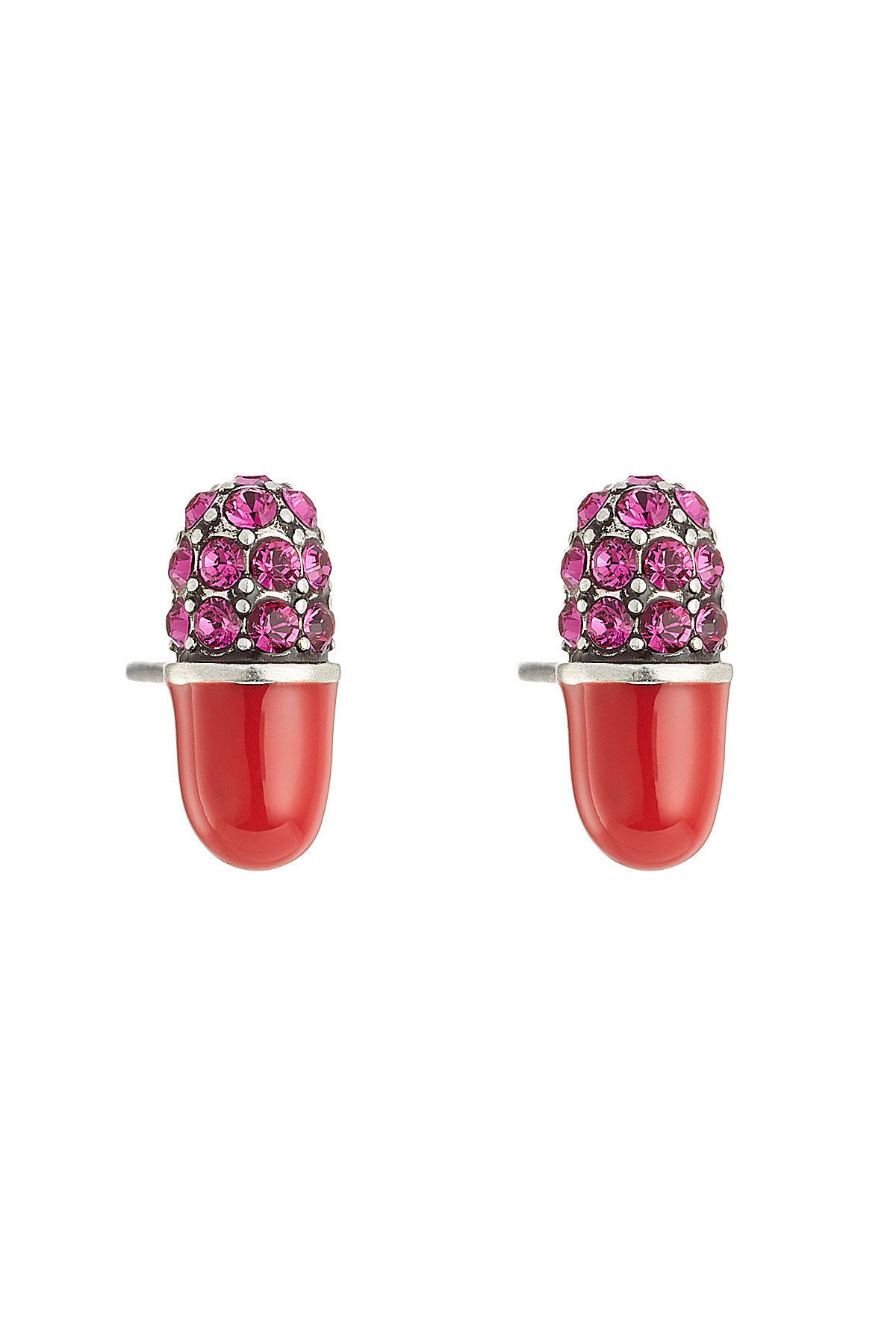 Marc Jacobs - Crystal Encrusted Stud Earrings
