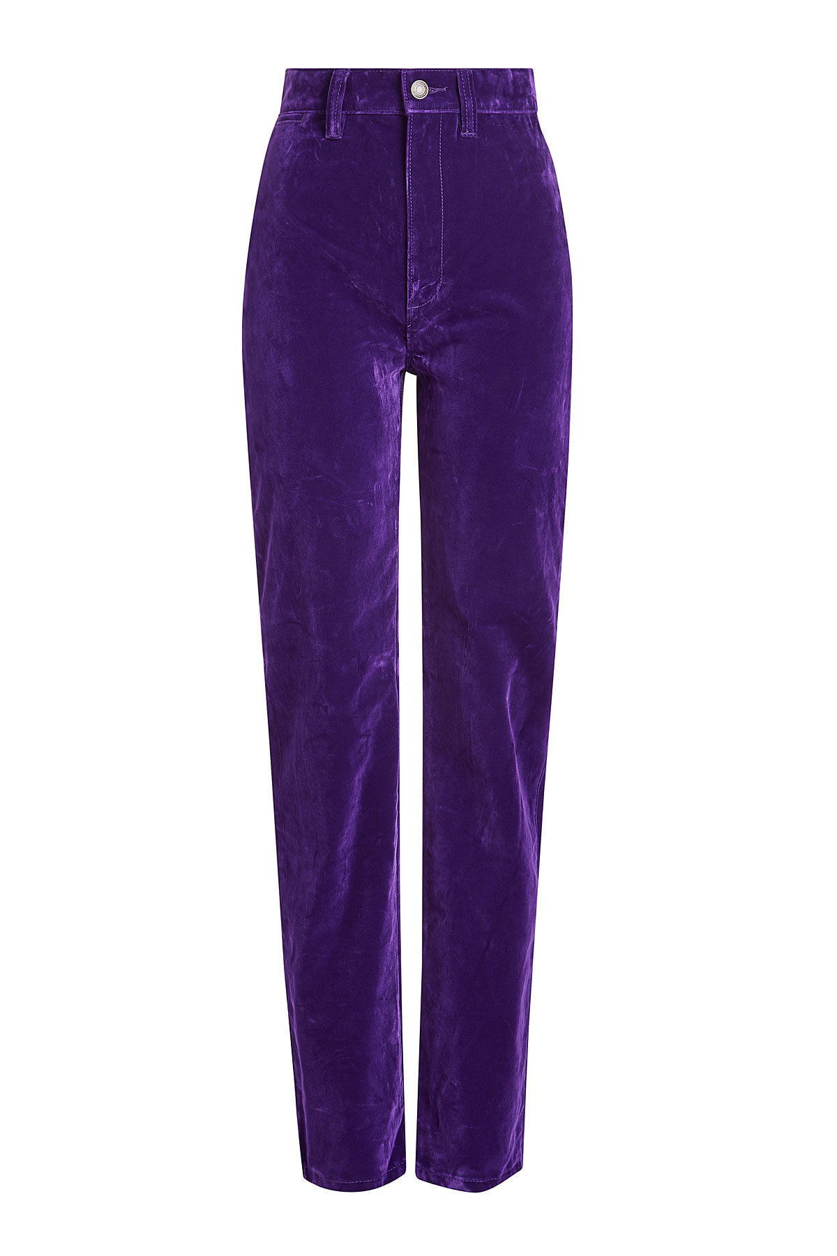 High Rise Velvet Disco Jeans by Marc Jacobs
