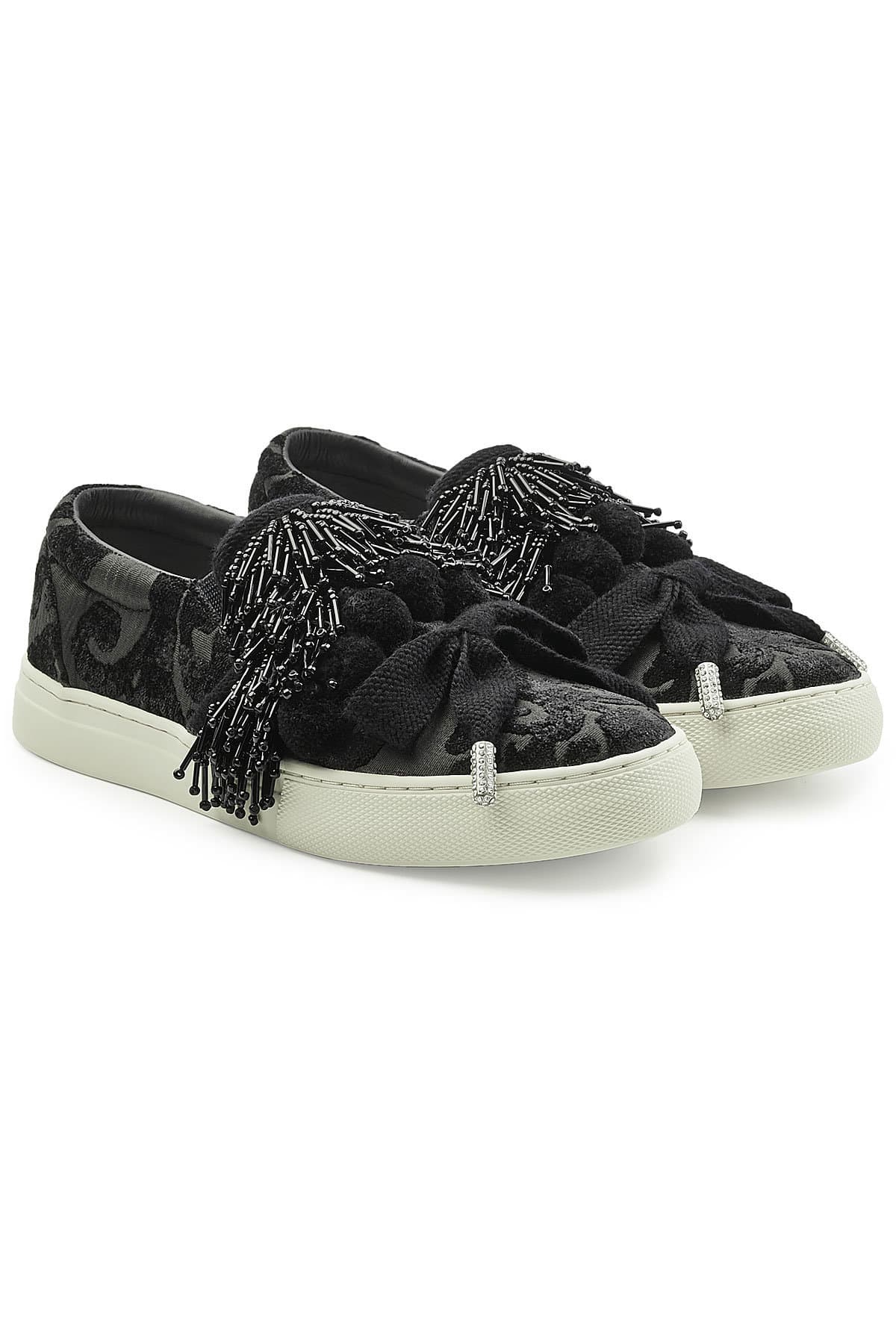 Marc Jacobs - Mercer Pompom Embellished Sneakers