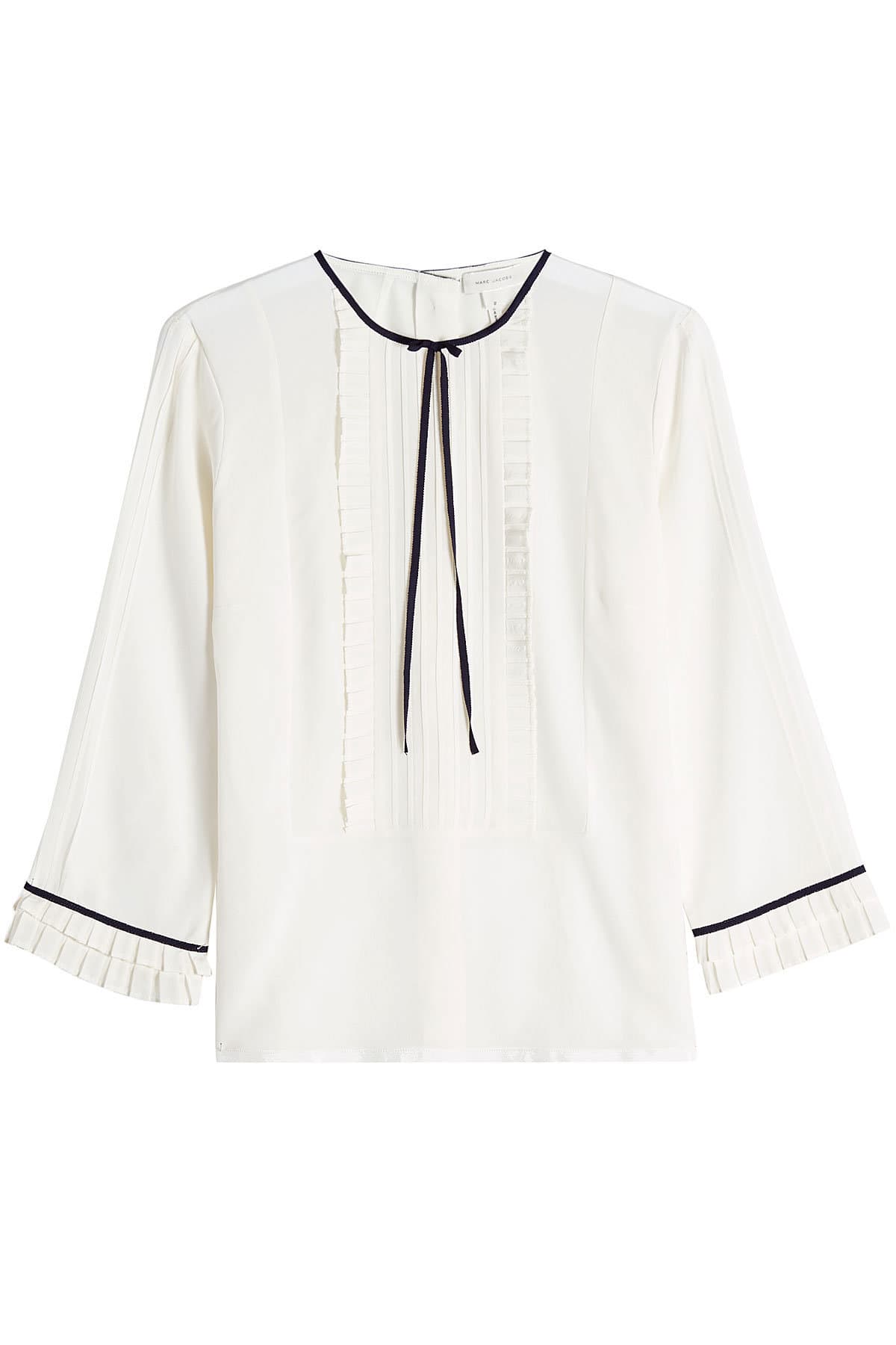 Marc Jacobs - Pintuck Silk Blouse