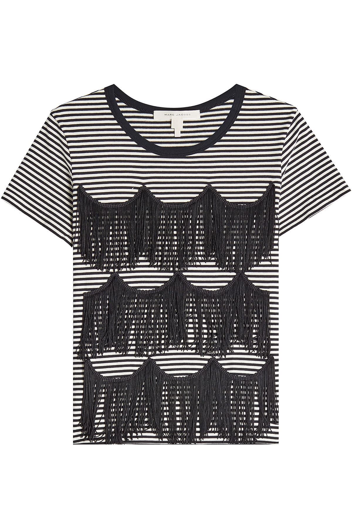 Marc Jacobs - Striped Fringe Tee