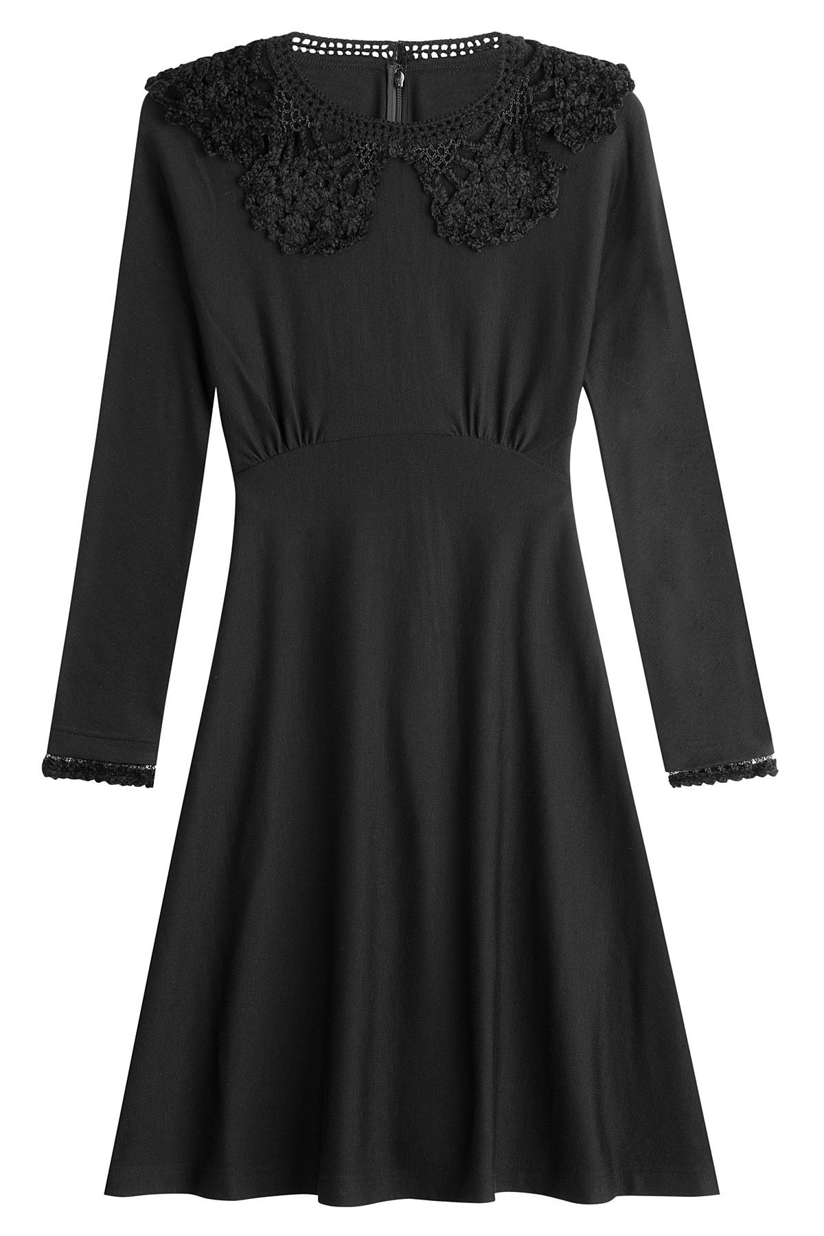 Marc Jacobs - Wool Dress with Crochet Details