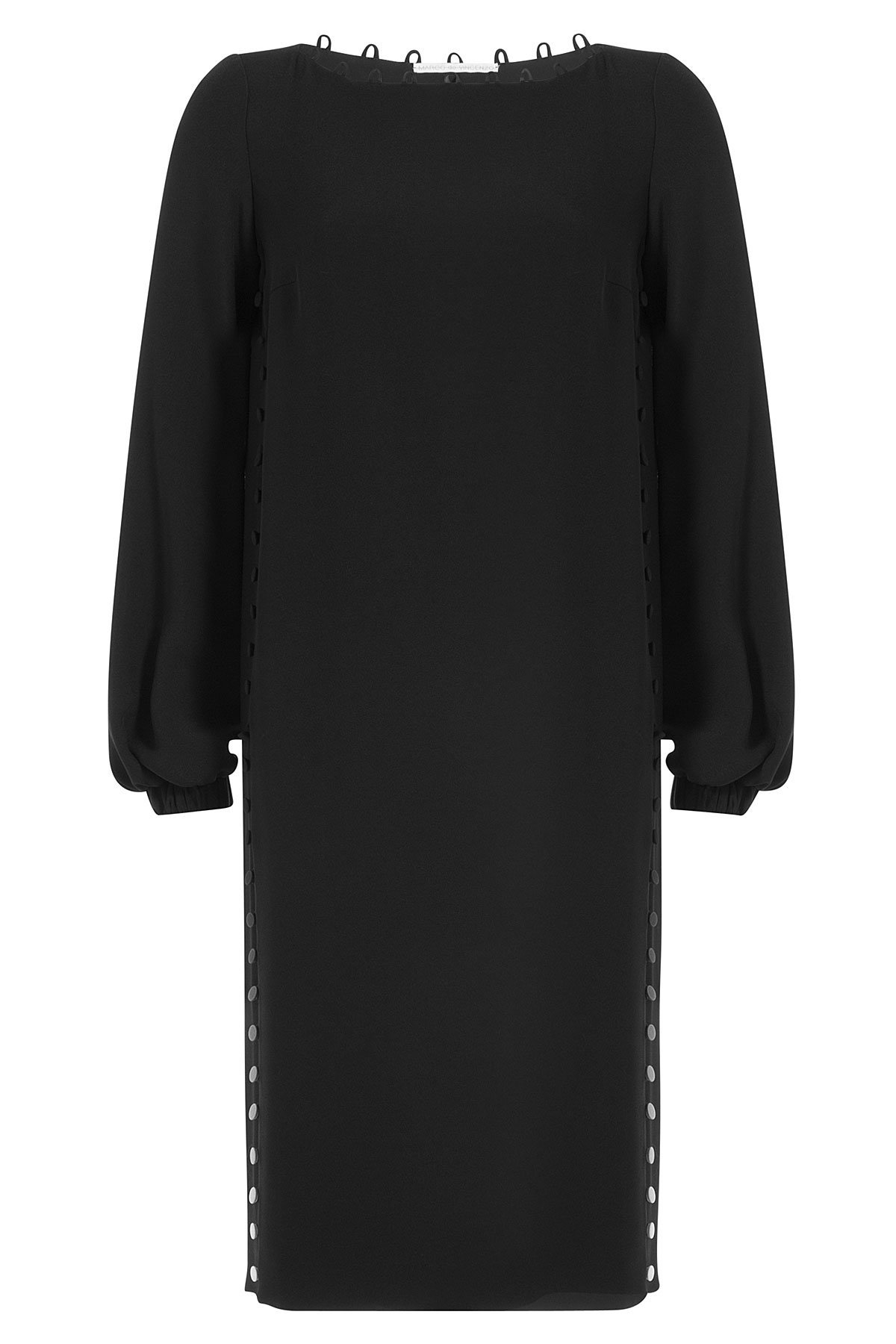 Marco de Vincenzo - Crepe Dress with Looped Trim