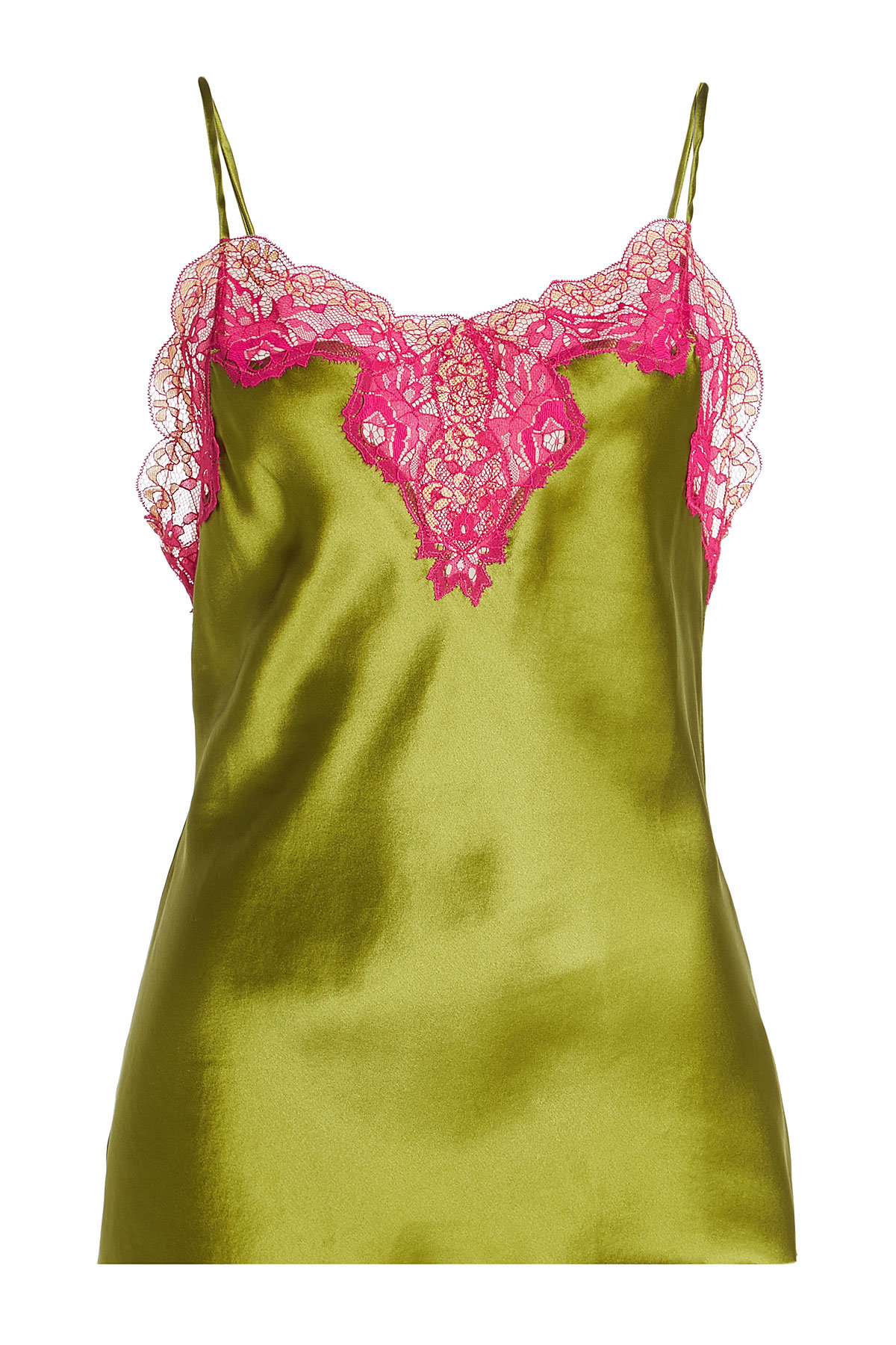 Marques' Almeida - Silk Cami with Lace