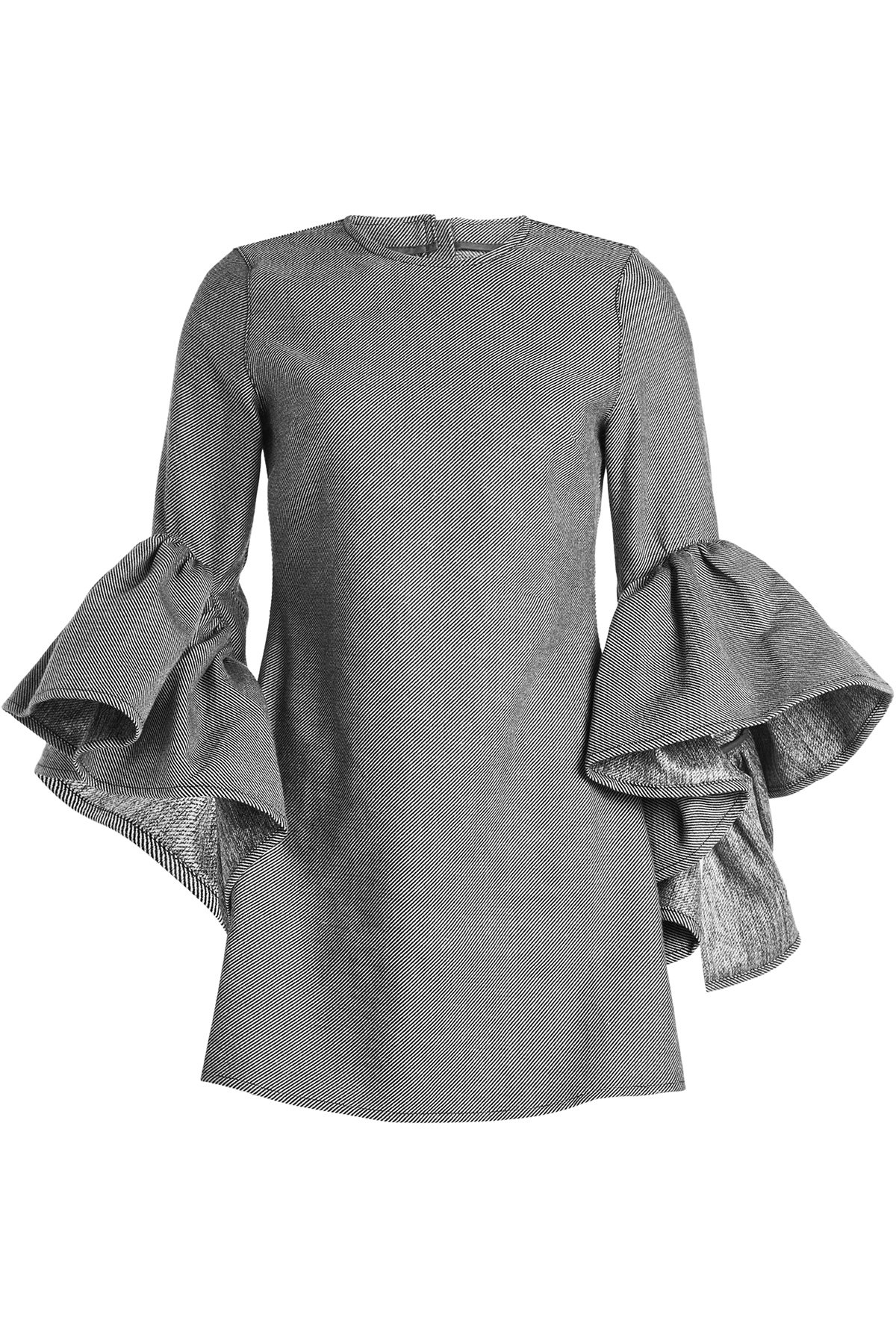 Marques' Almeida - Twill Dress with Voluminous Sleeves