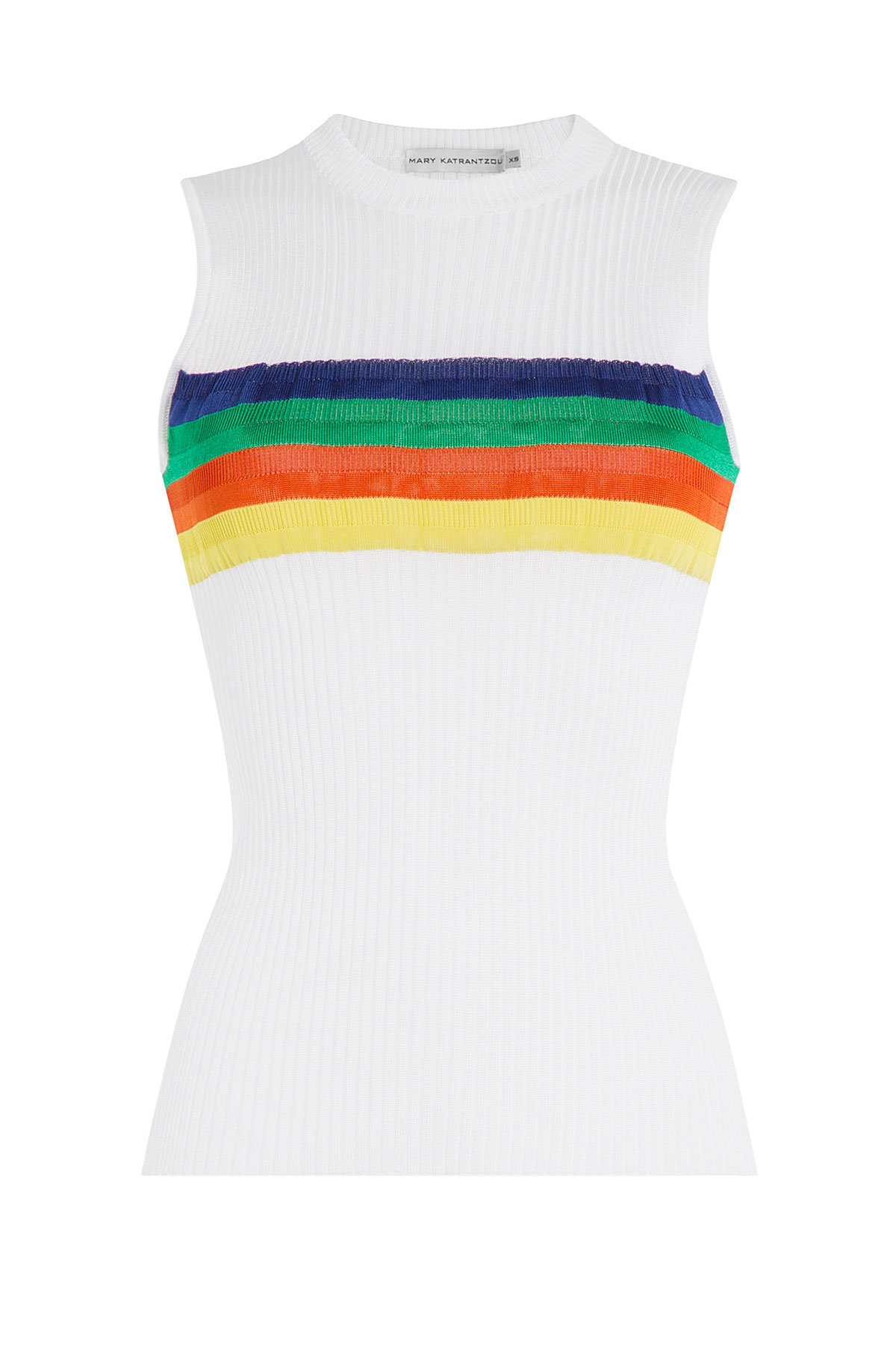 Ribbed Sleeveless Top by Mary Katrantzou