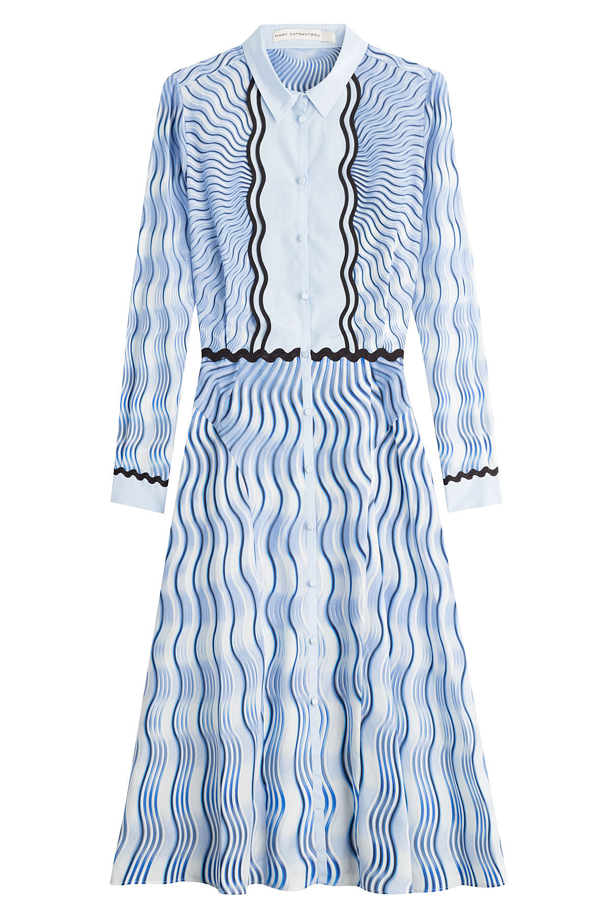 Mary Katrantzou - Silk-Cotton Midi Dress