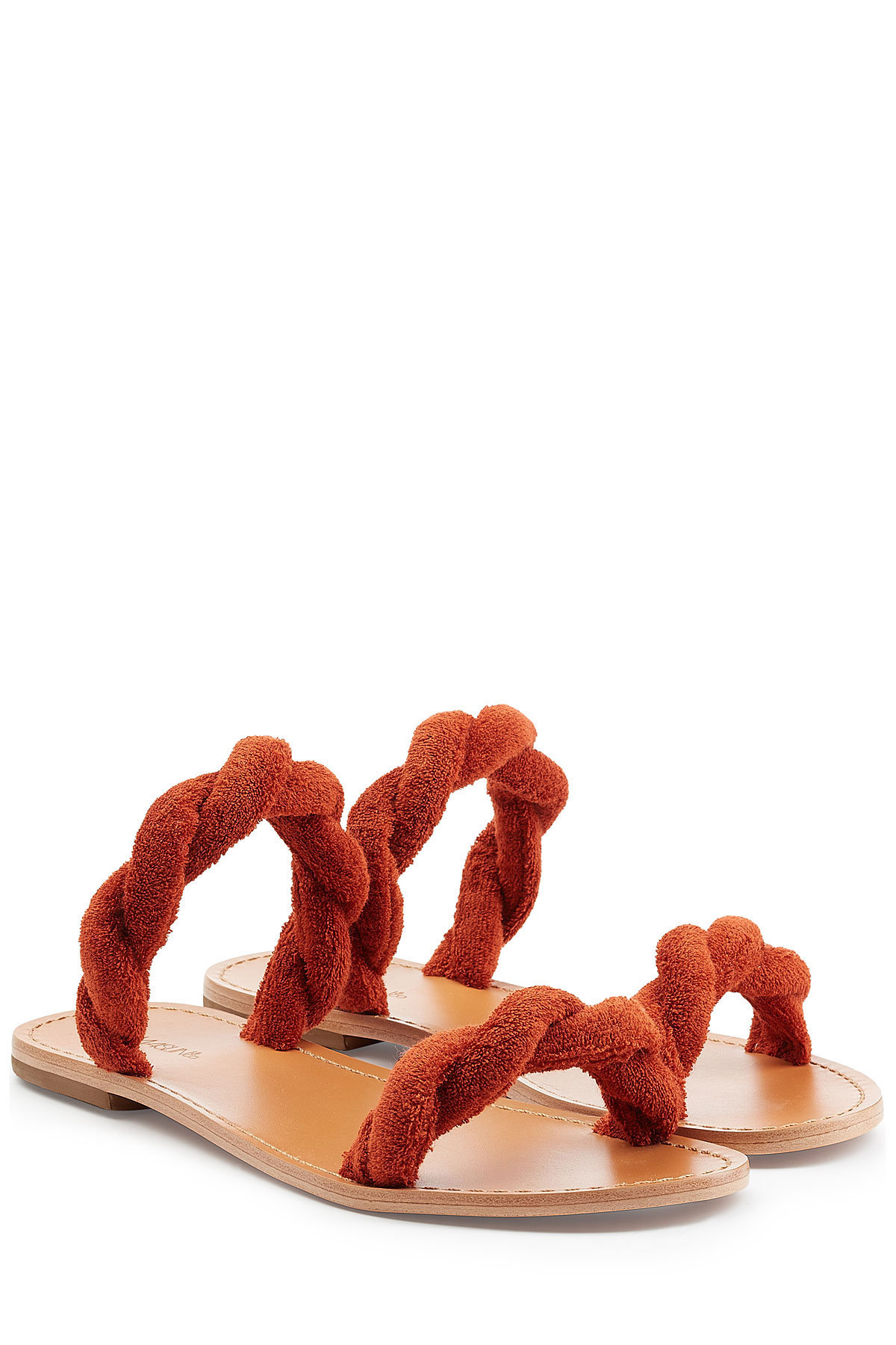 Maslin & Co - Twisted Terrycloth Sandals