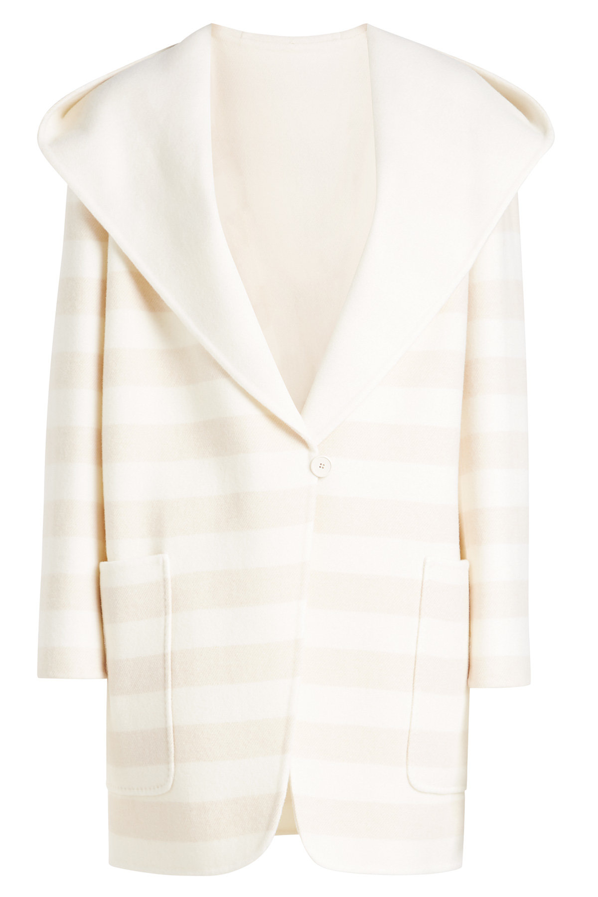 Max Mara - Arte Virgin Wool Coat with Hood