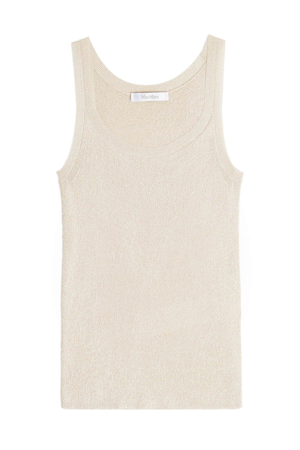 Dalila Metallic Tank by Max Mara