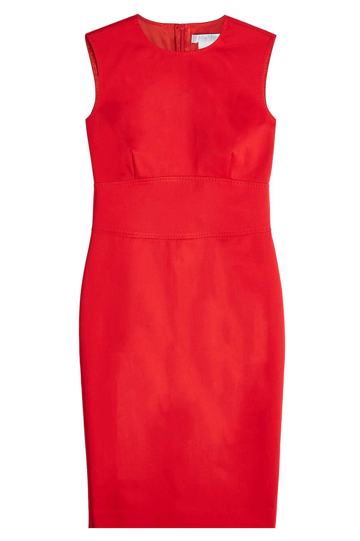 Max Mara - Stretch Cotton Sheath Dress