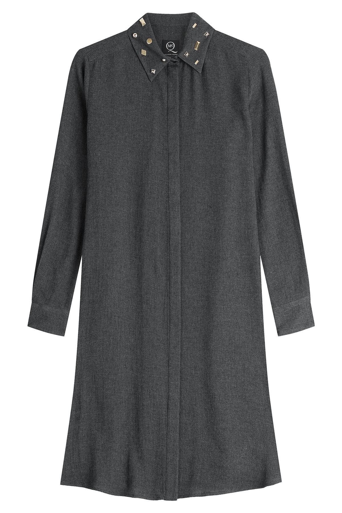 McQ Alexander McQueen - Shirt Dress with Wool