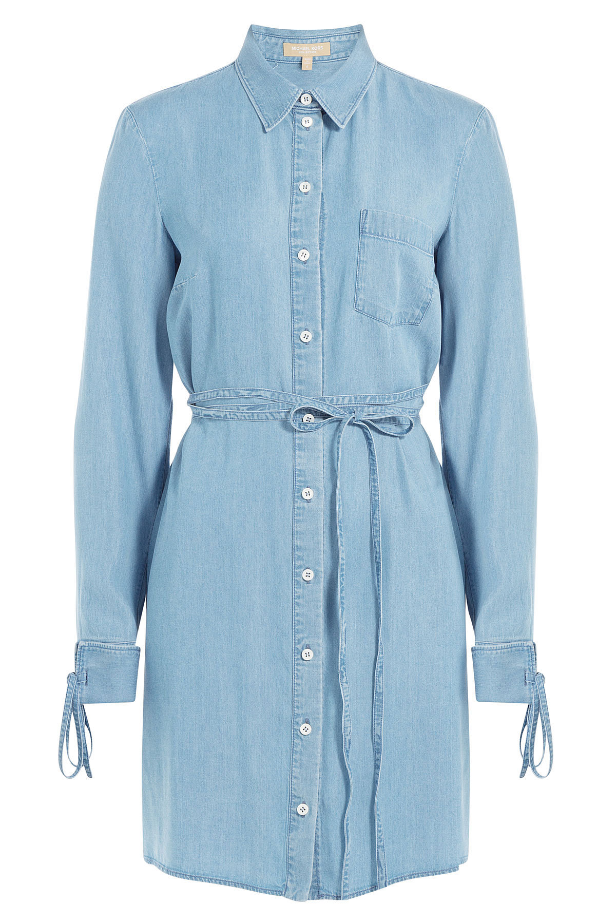 Denim Shirtdress by Michael Kors