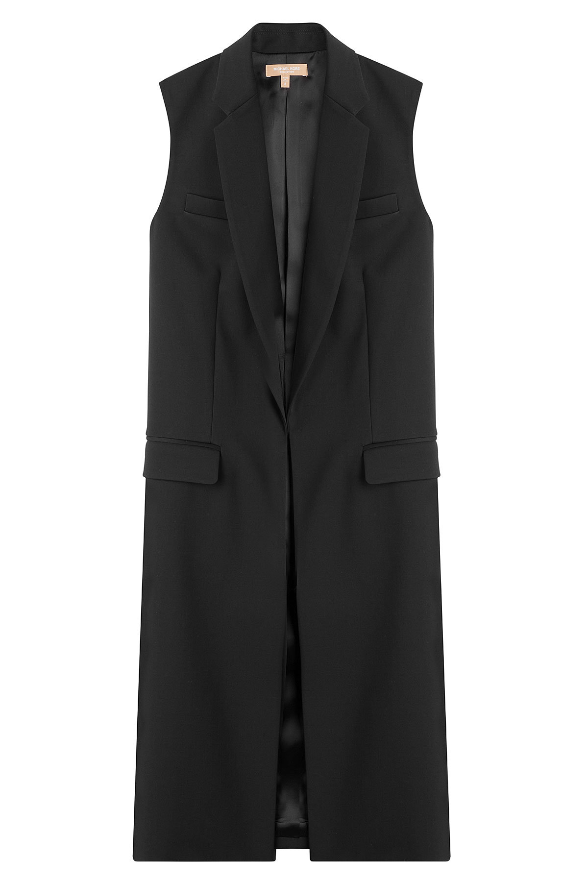 Michael Kors - Sleeveless Wool Coat