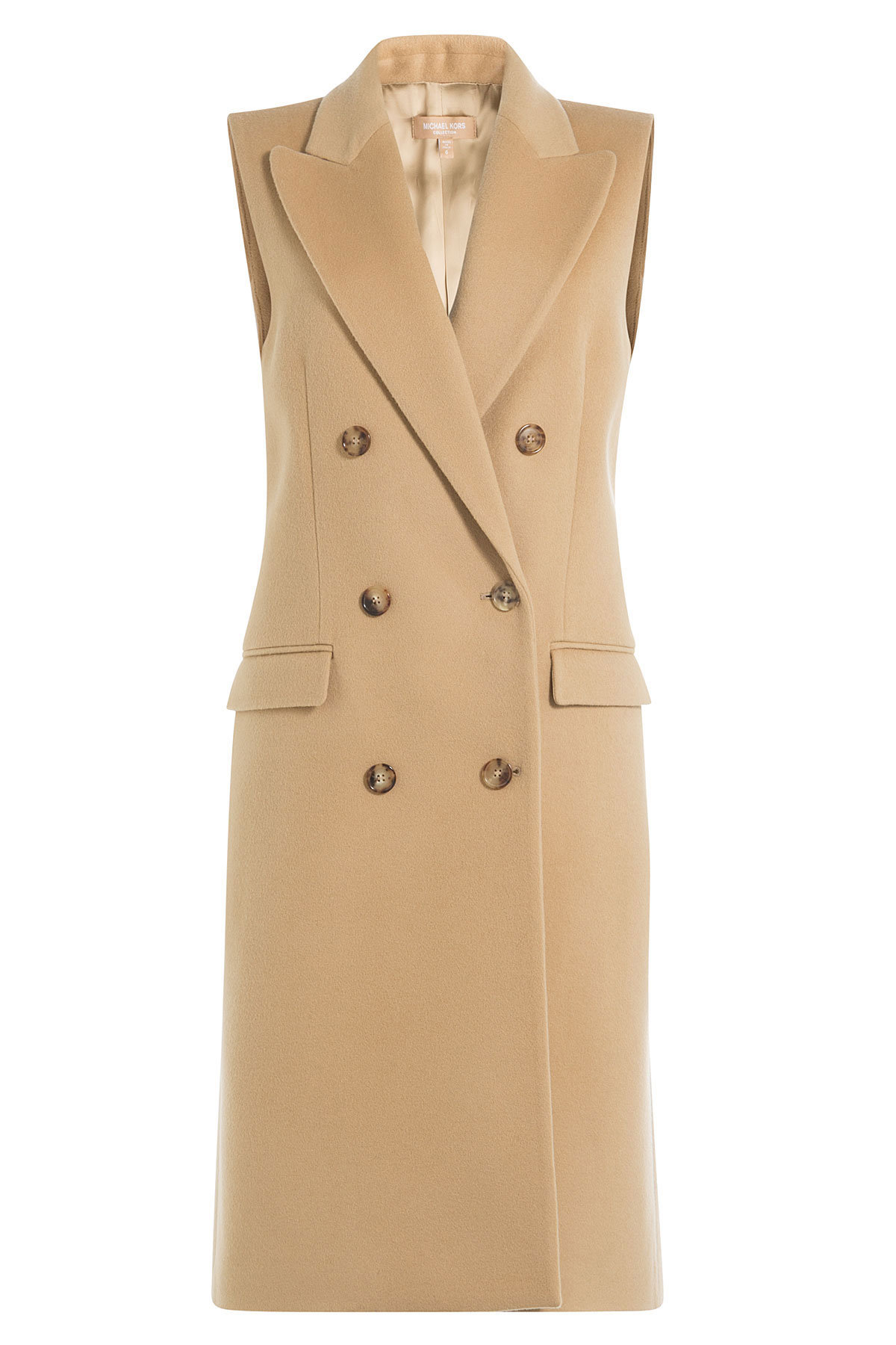 Michael Kors - Virgin Wool Vest with Cashmere