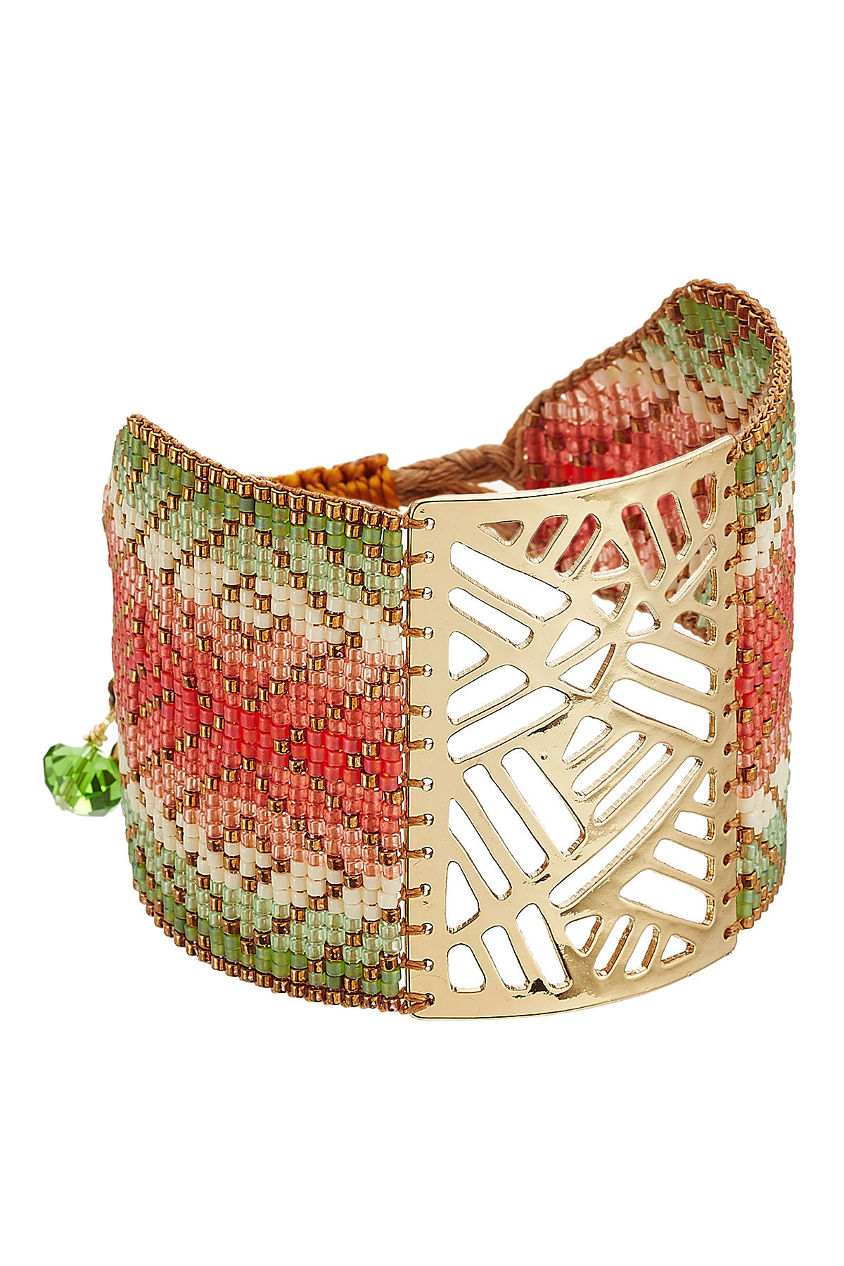Mishky - Bead Embellished Cuff Bracelet